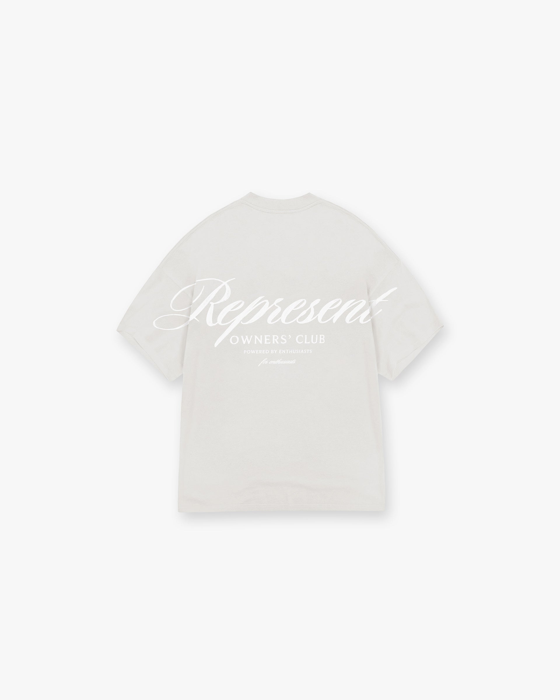 Represent X Ounass Owners Club Script T-Shirt - Rock