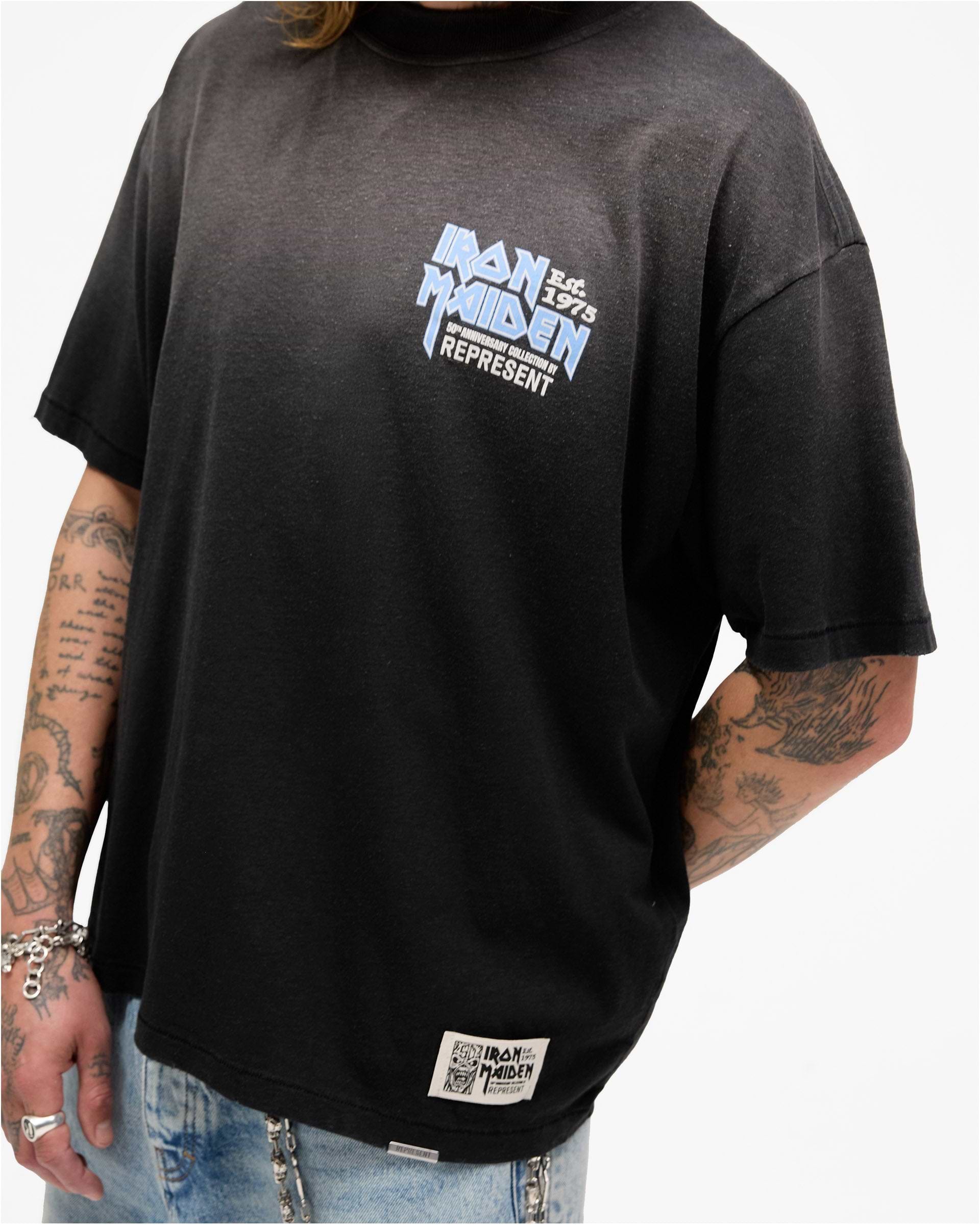 Represent X Iron Maiden Anniversary T-Shirt | Black | REPRESENT