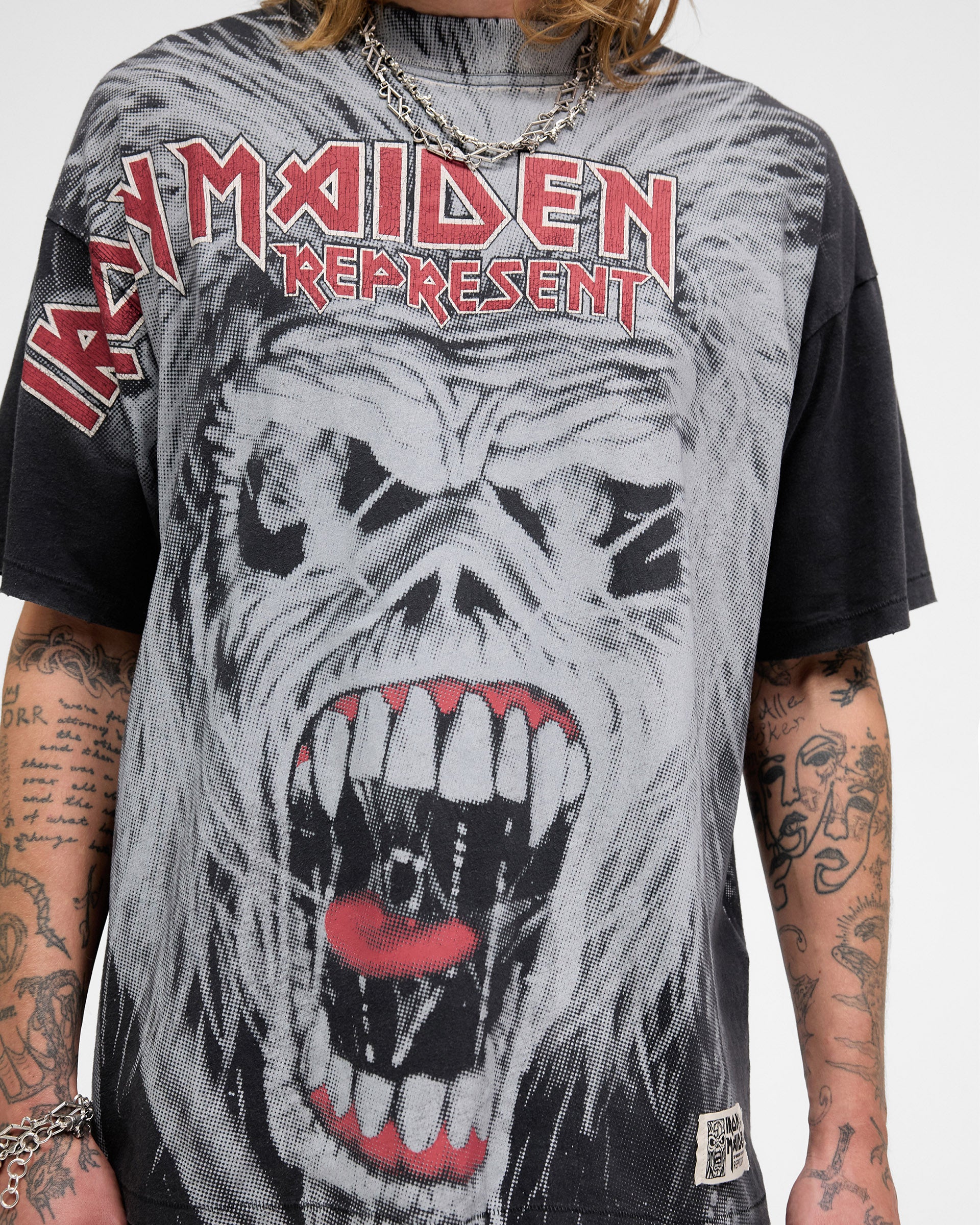 Represent X Iron Maiden British Metal T-Shirt | REPRESENT
