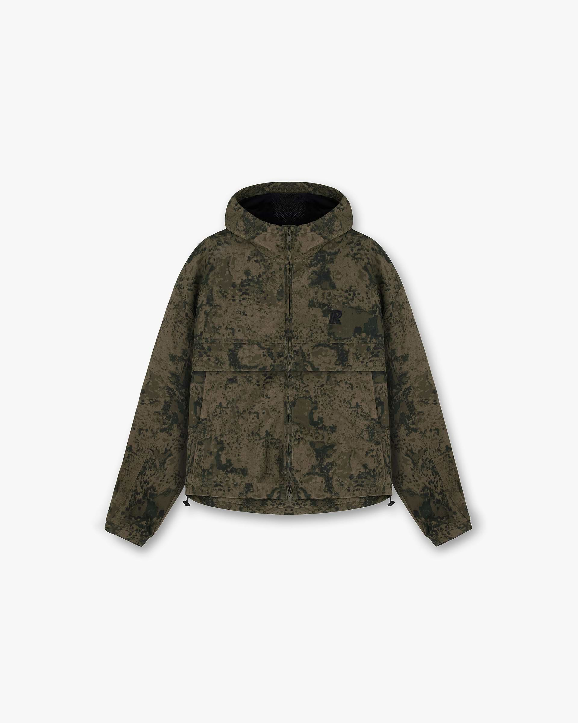 Hooded Track Jacket - Camo