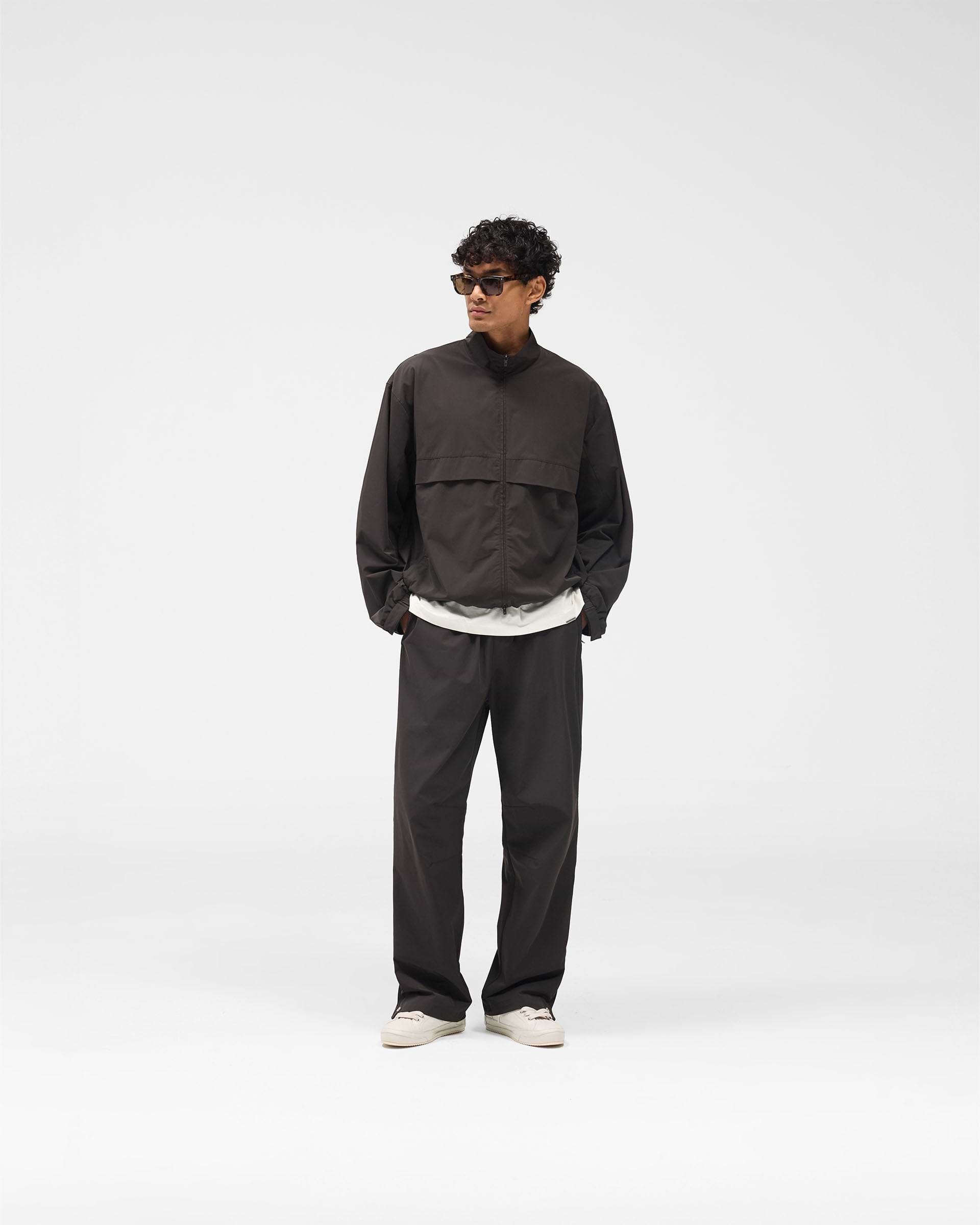 Initial Nylon Track Jacket | Coffee | REPRESENT