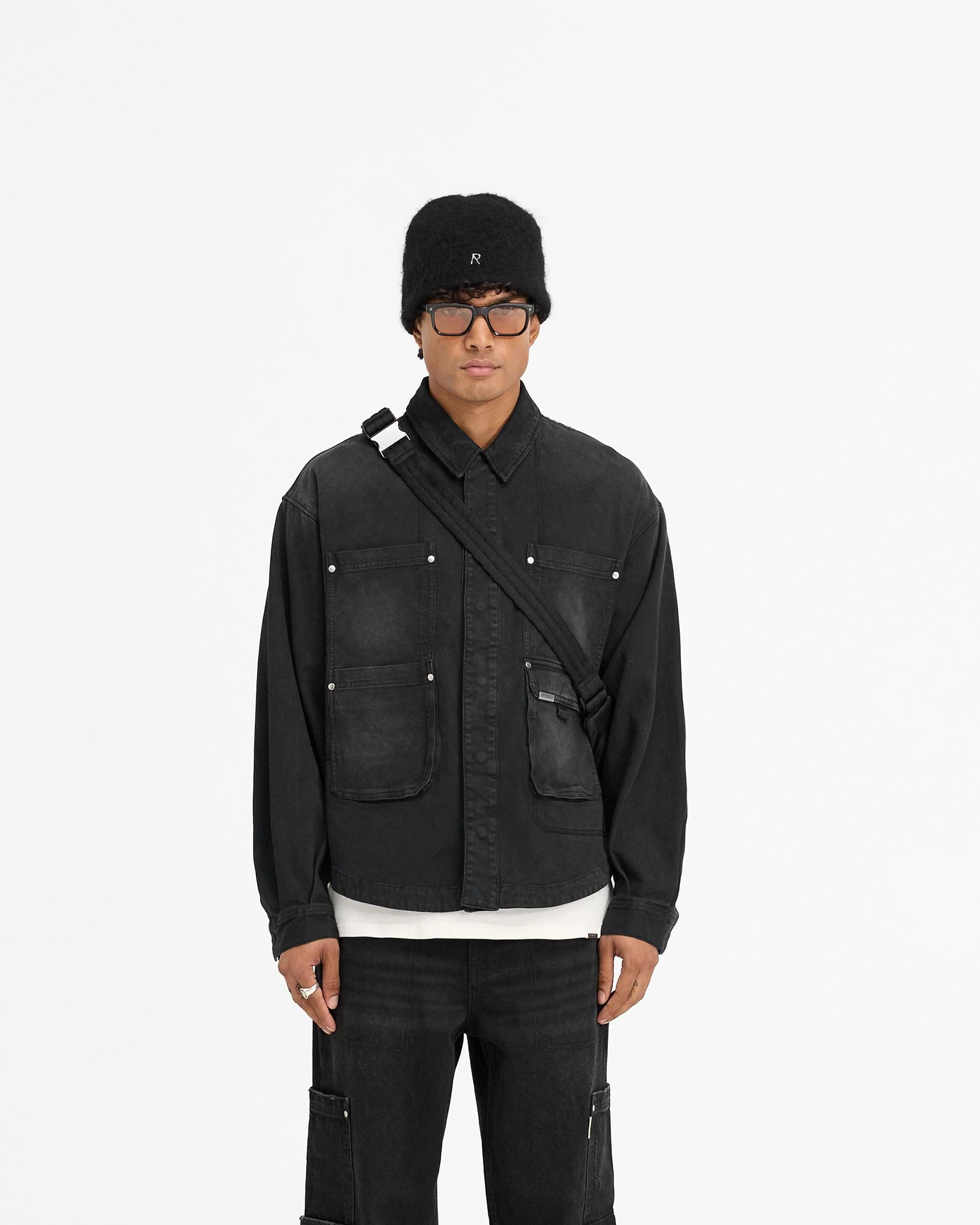 Workshop Shirt - Washed Black