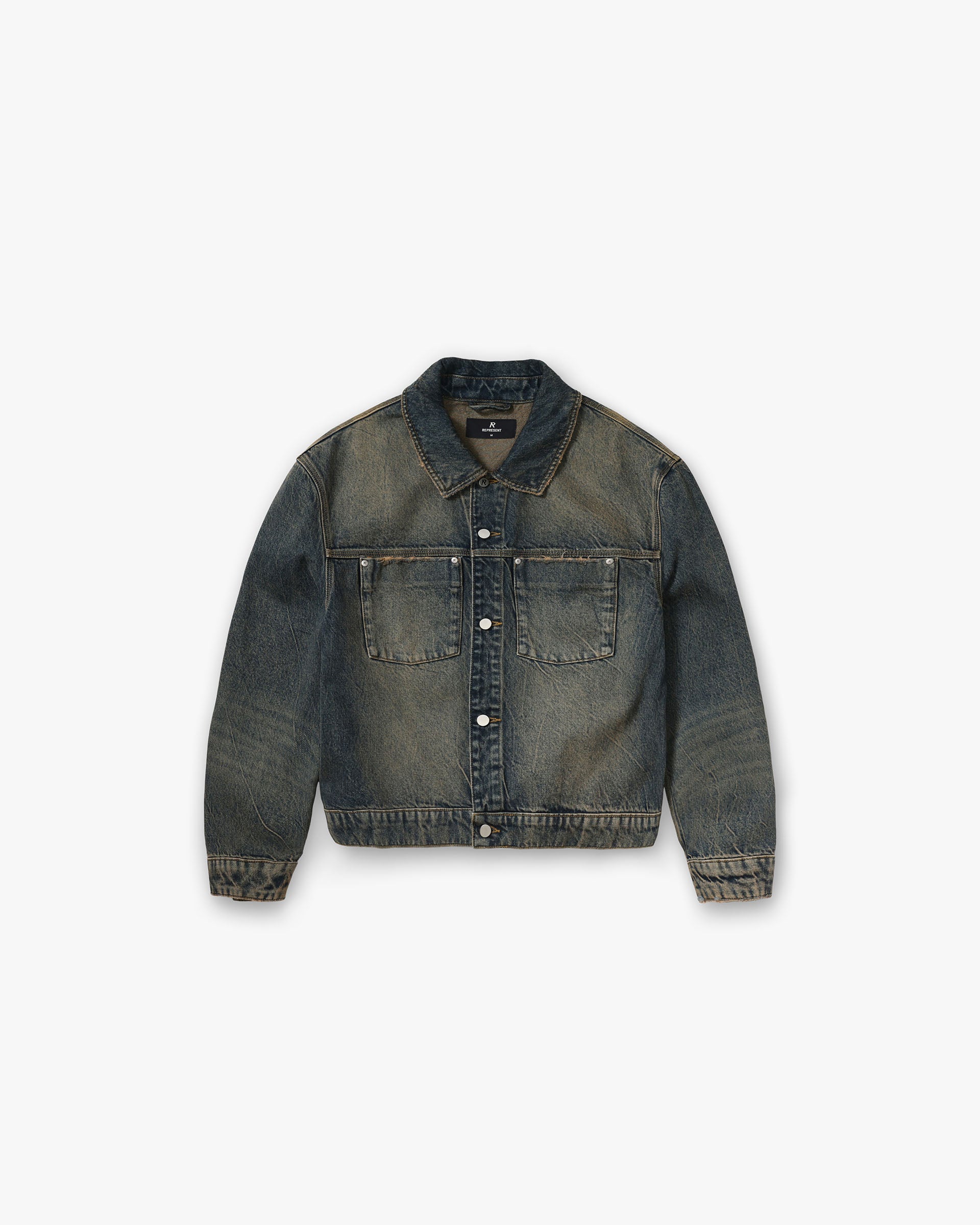 Denim Trucker - Blue Cream
