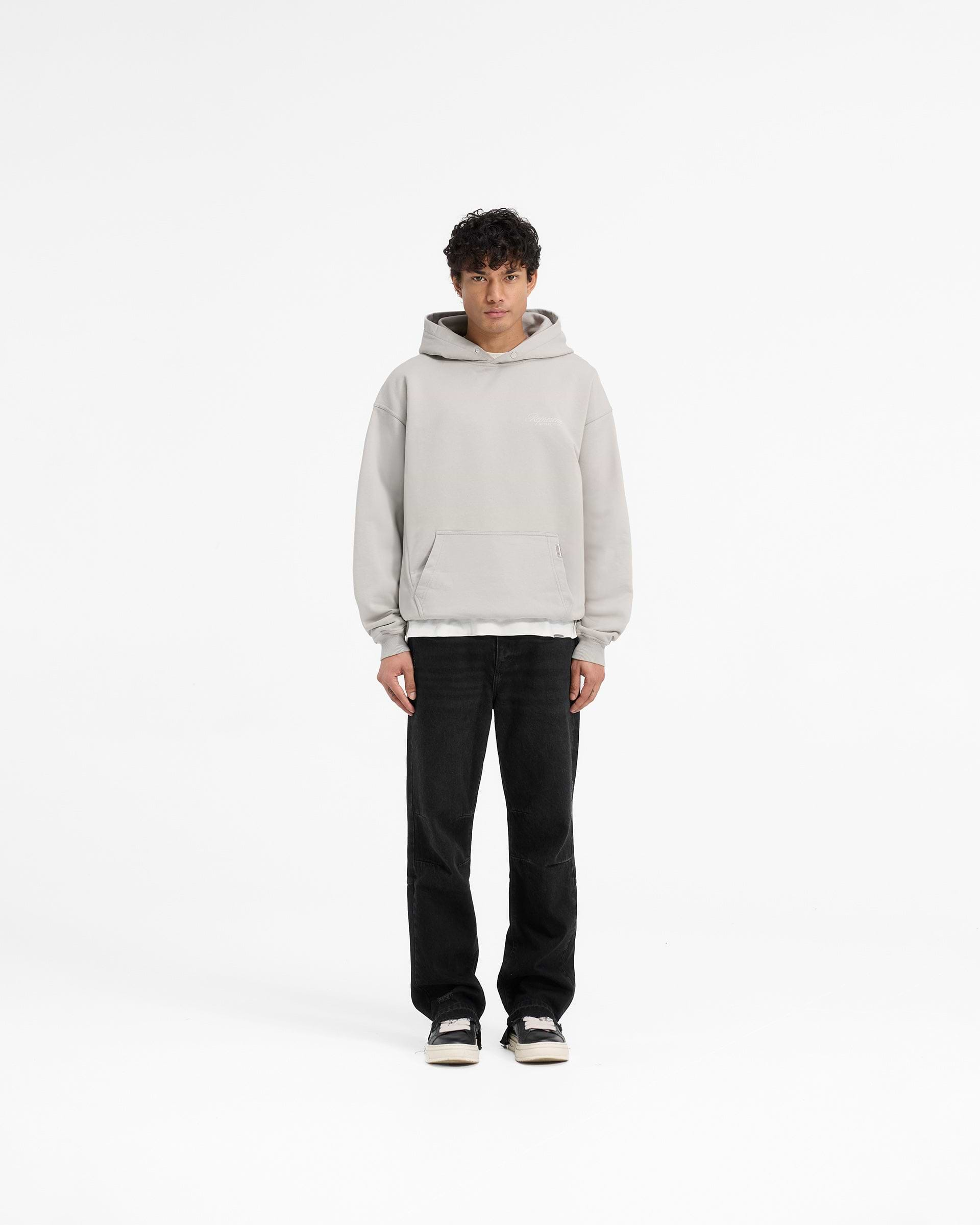 Represent X Ounass Owners Club Script Hoodie - Rock