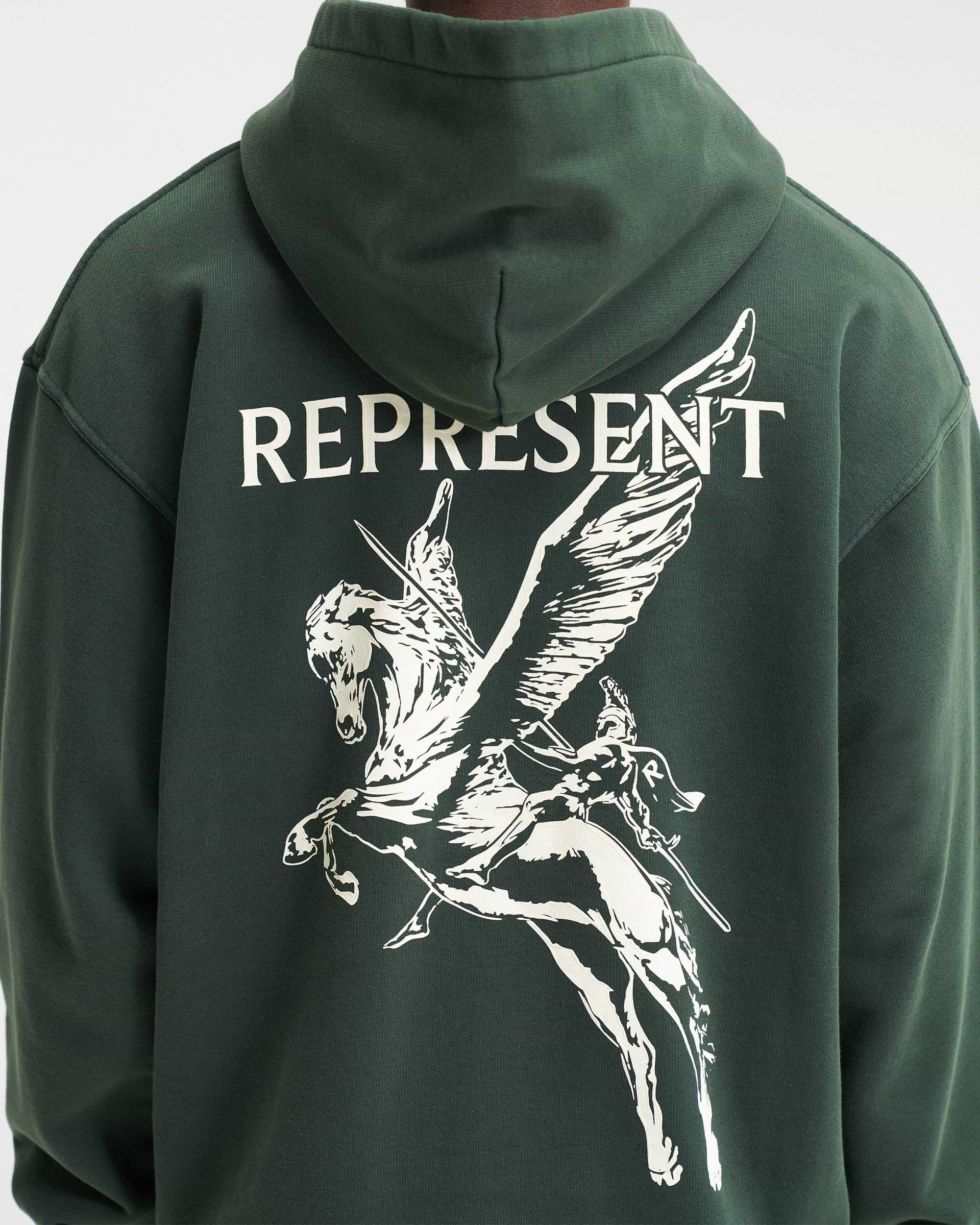 Mascot Hoodie | Forest Green | Represent Clo | REPRESENT CLO