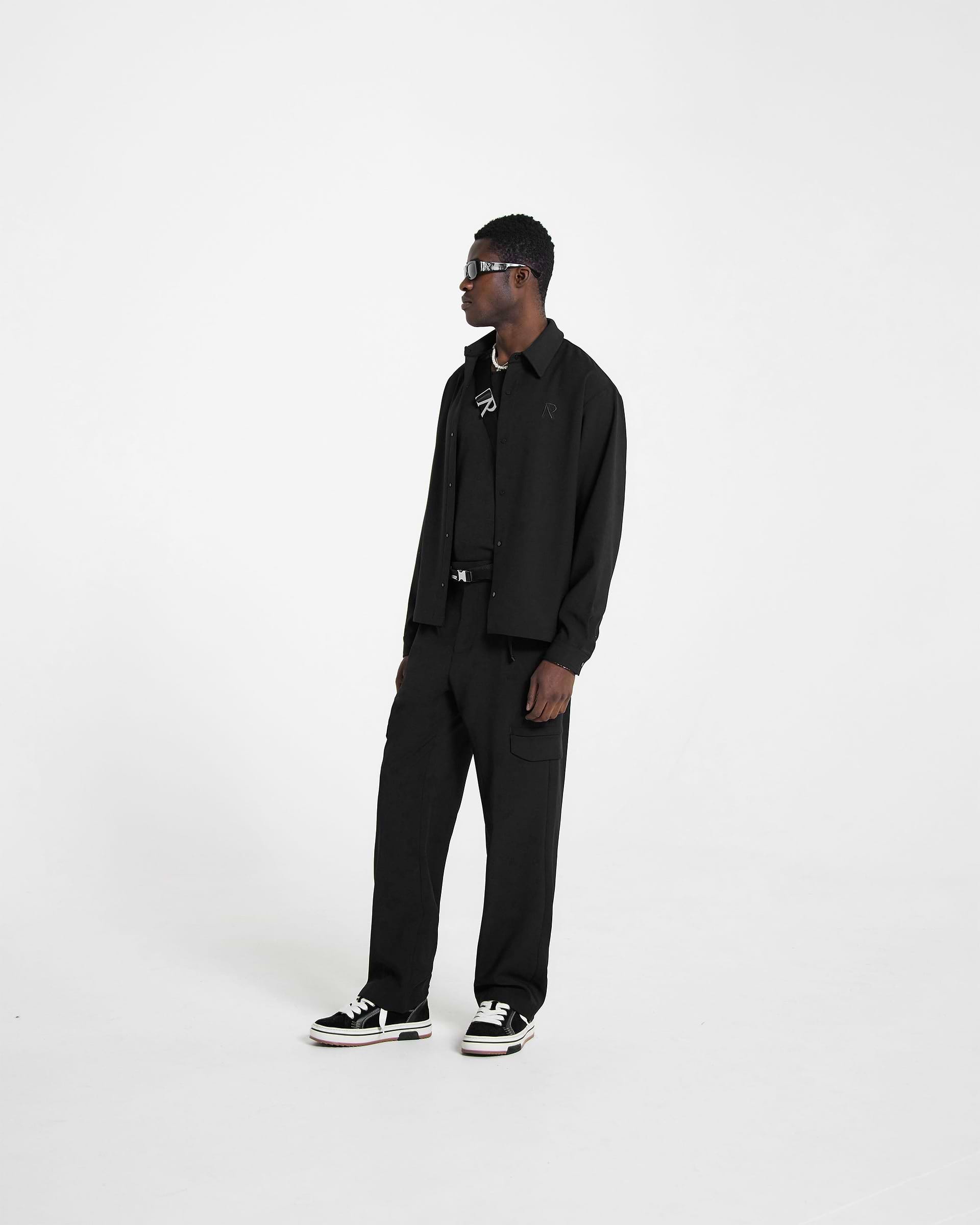 Relaxed Tracksuit Pant, Black