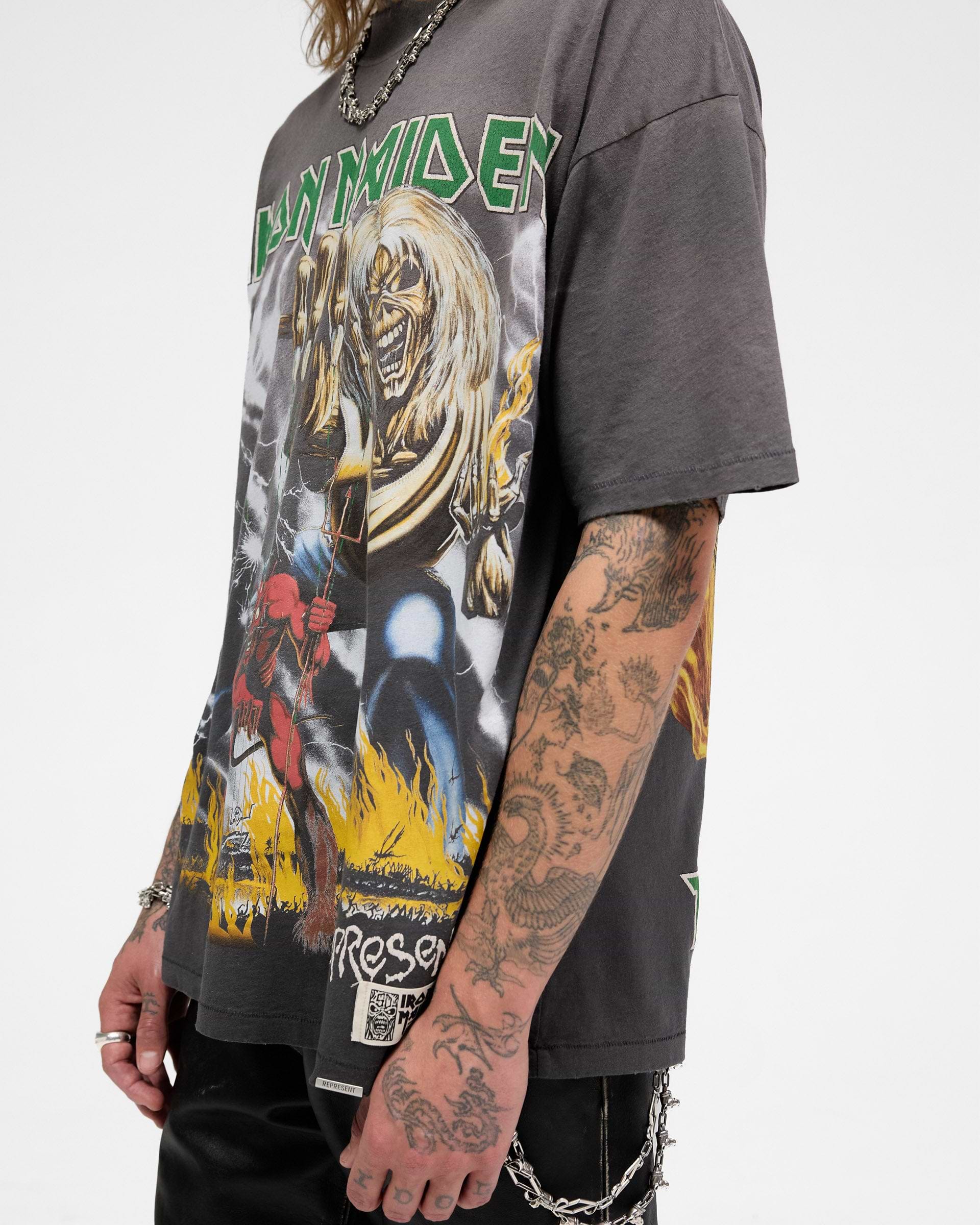 Represent X Iron Maiden Number of the Beast T-Shirt | REPRESENT