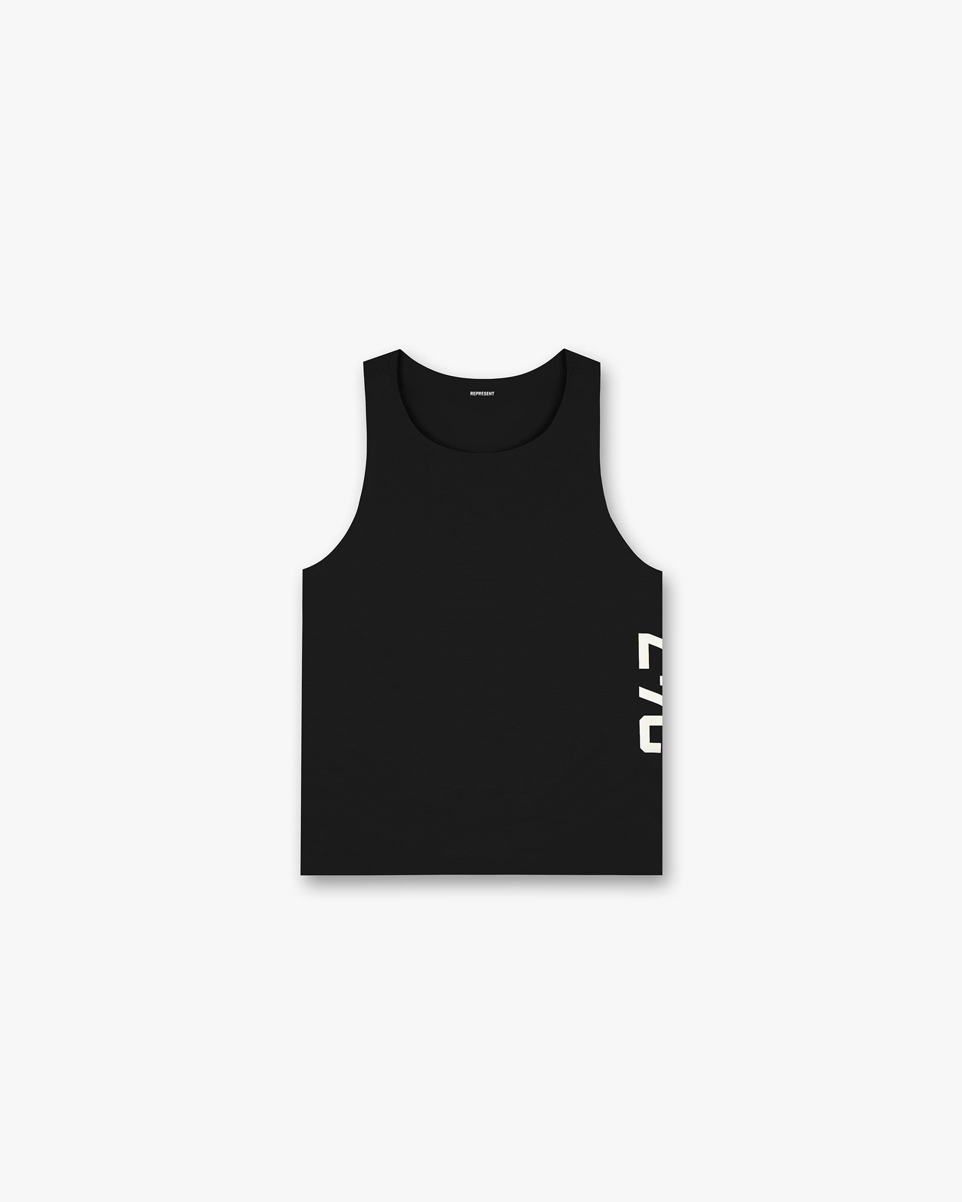 247 Singlet - Jet Black