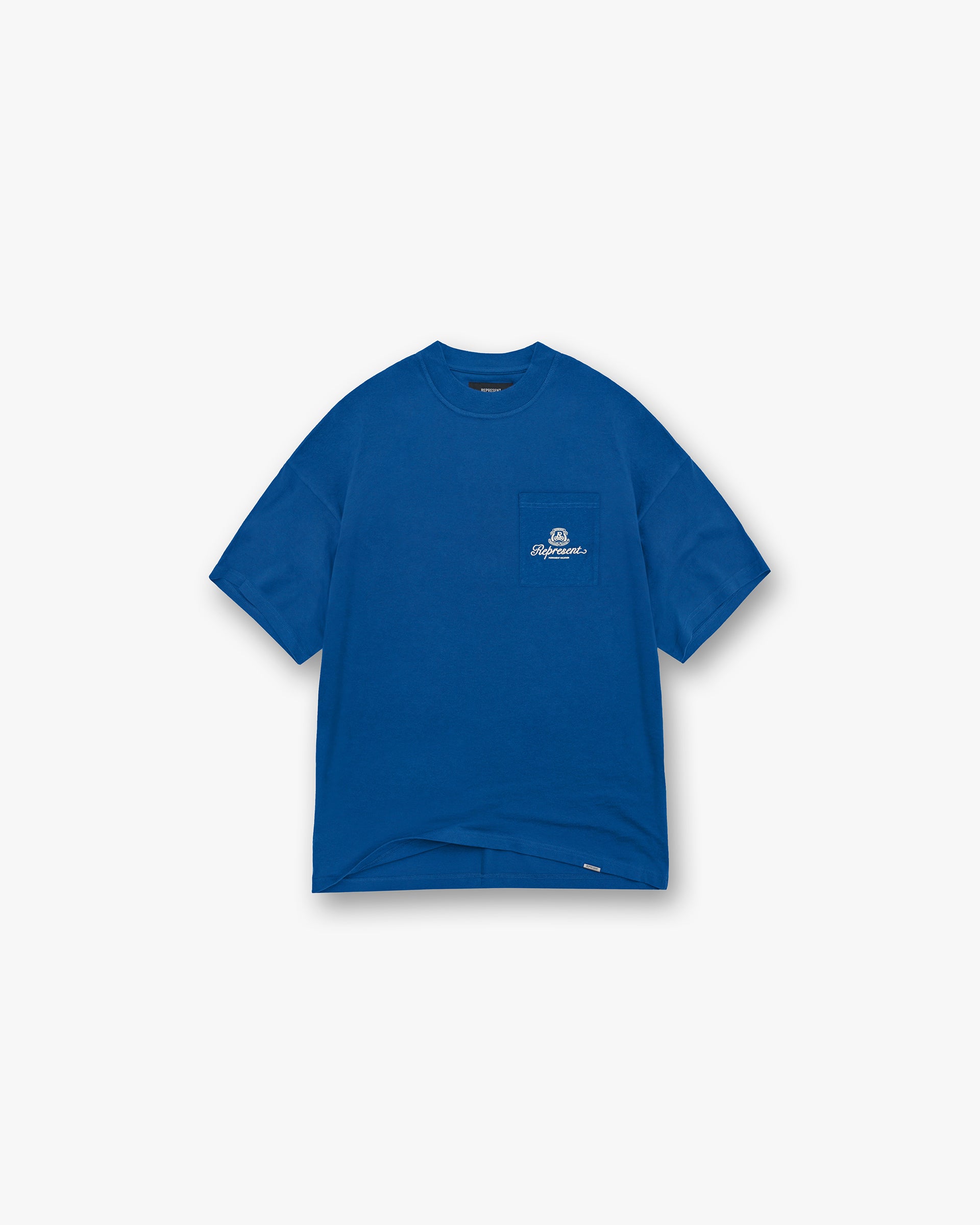Permanent Vacation Pocket T-Shirt - Royal Blue