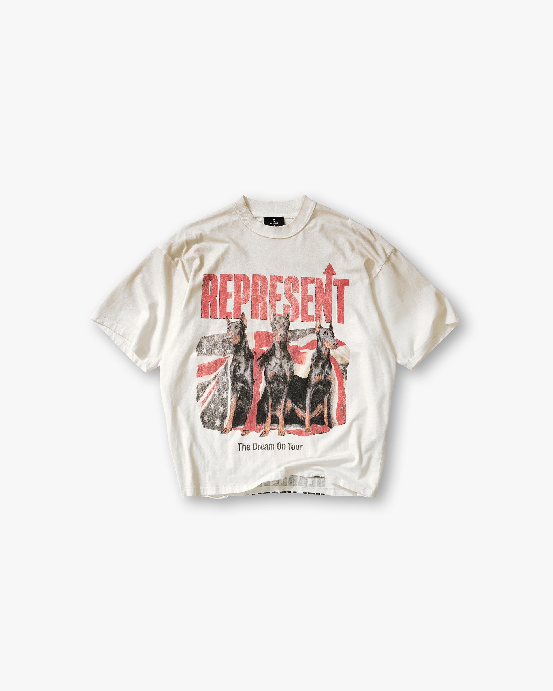 Dream On Tour T-Shirt - Washed Ecru
