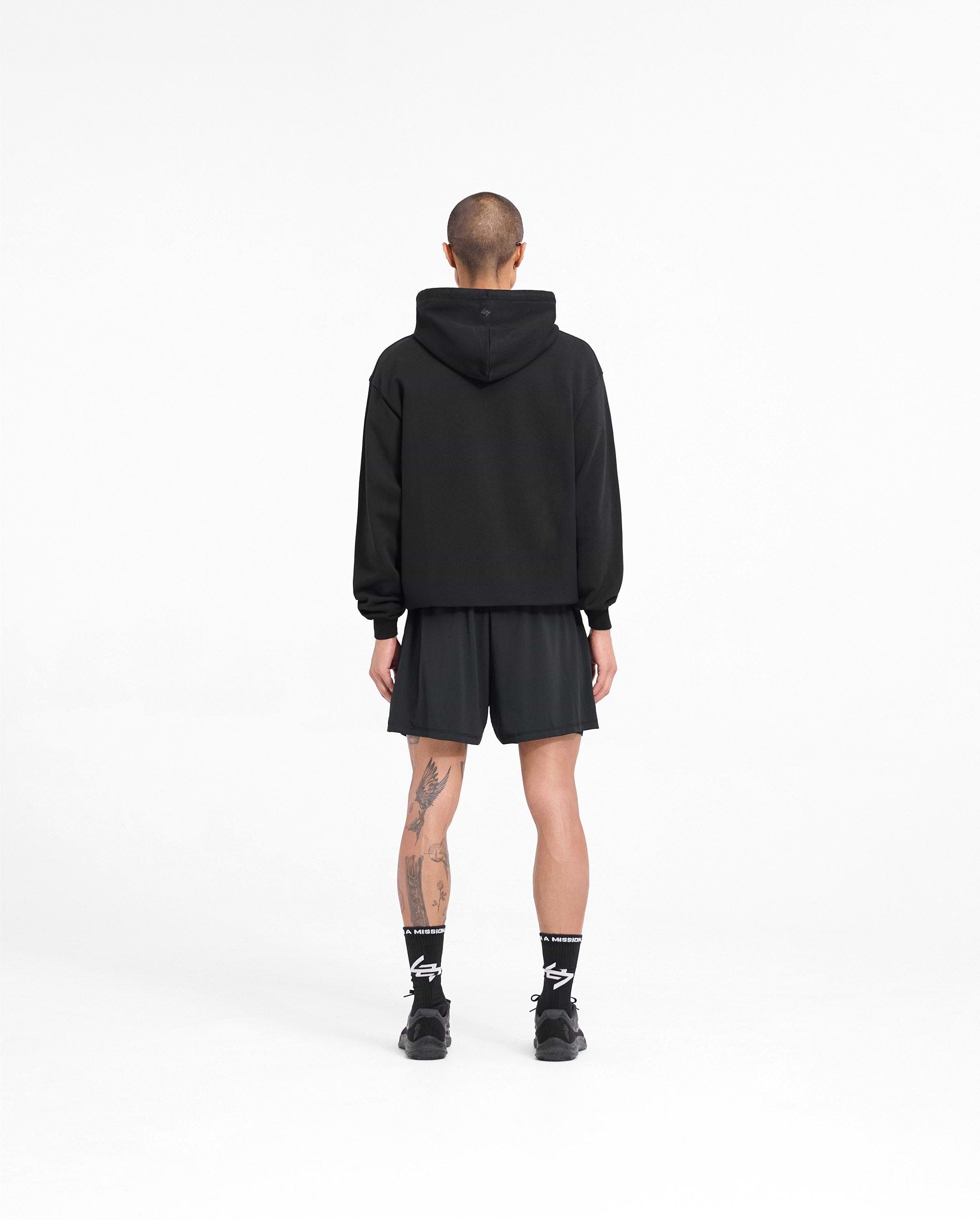 247 DNA Oversized Hoodie - Black