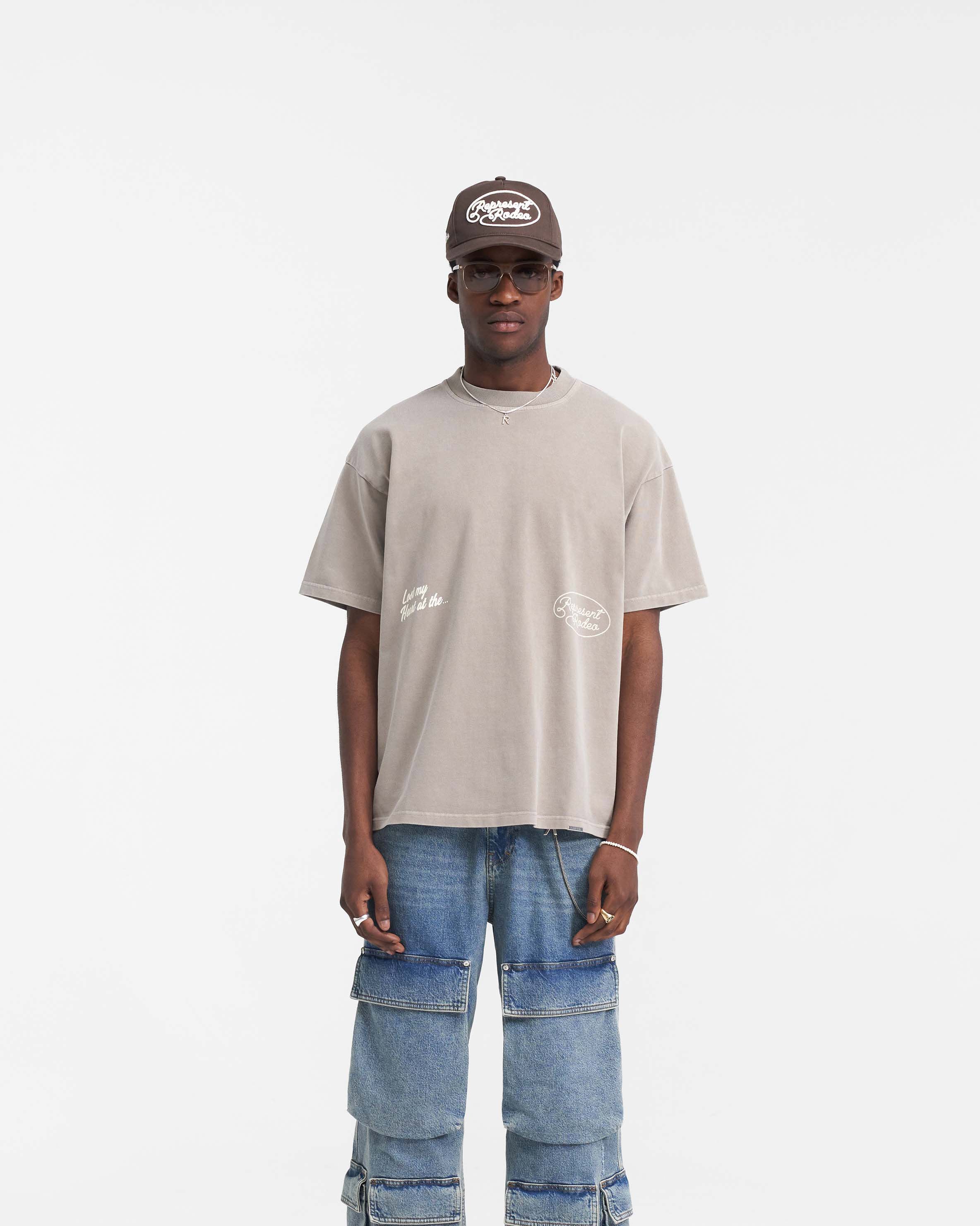 Chain Stitch Rodeo T-Shirt - Mudstone