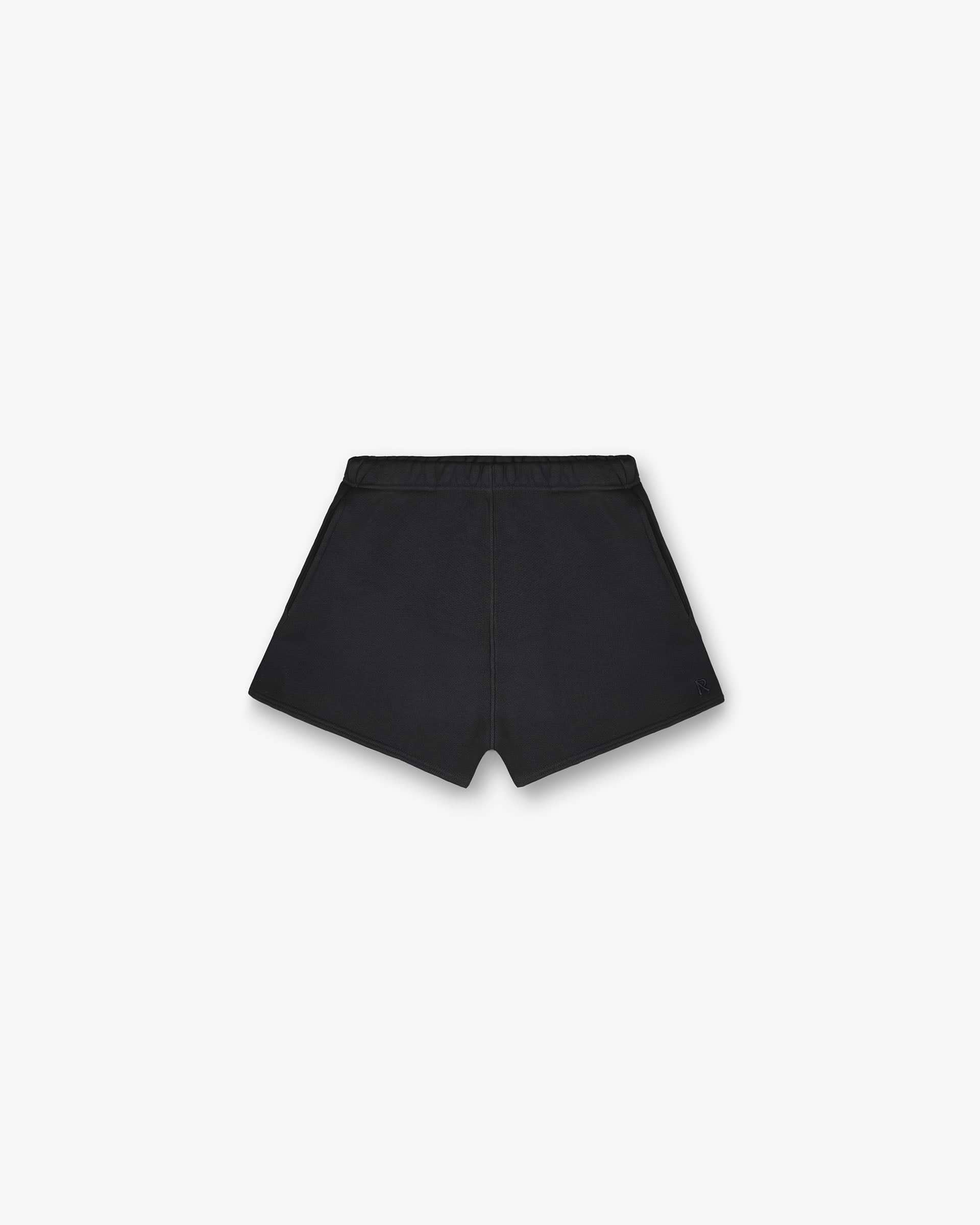 Initial Washed Shorts - Washed Black