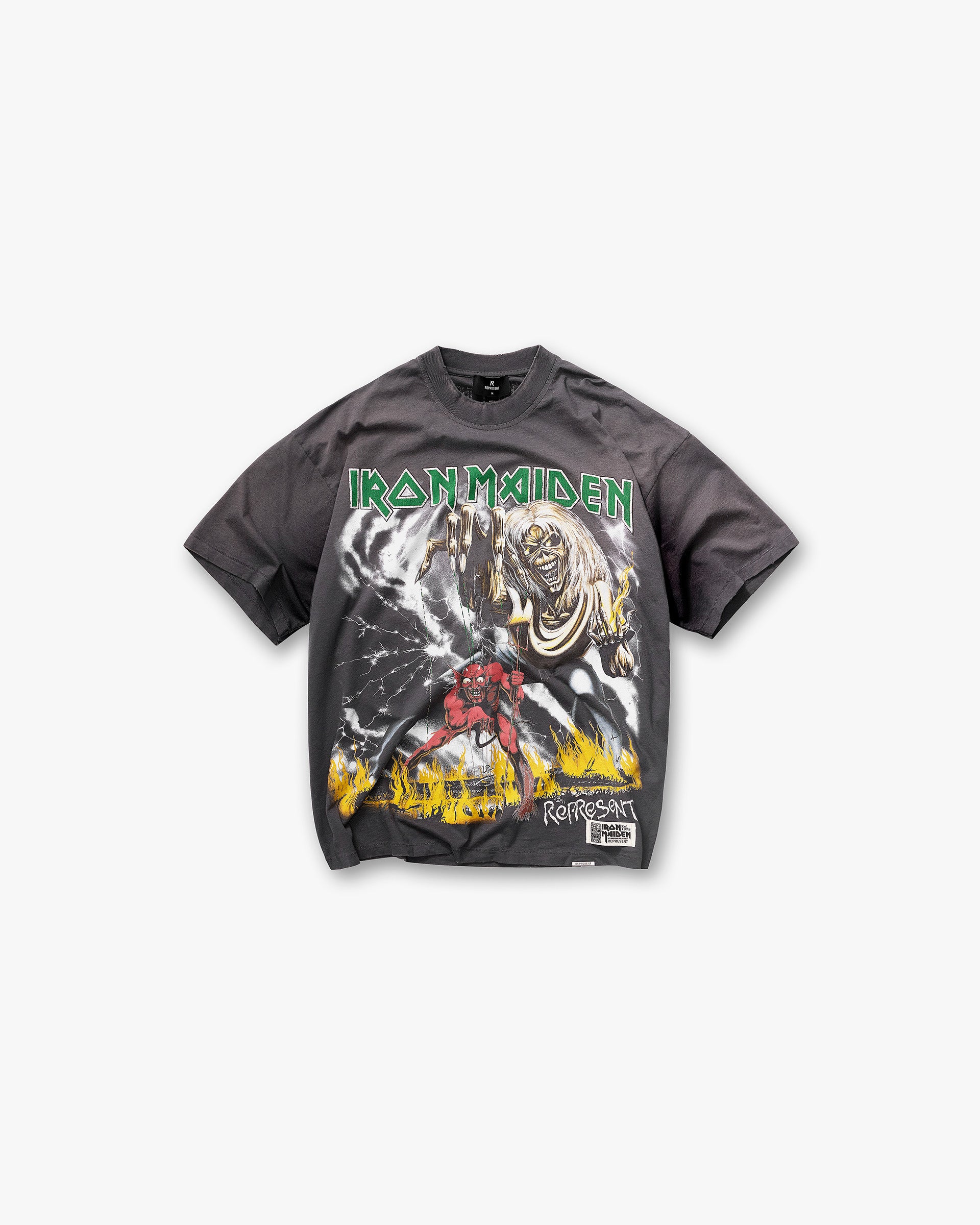 Iron Maiden 'Legacy Of The Beast' Official Men's T-Shirt - Black, 100% Cotton, Unisex Sizing