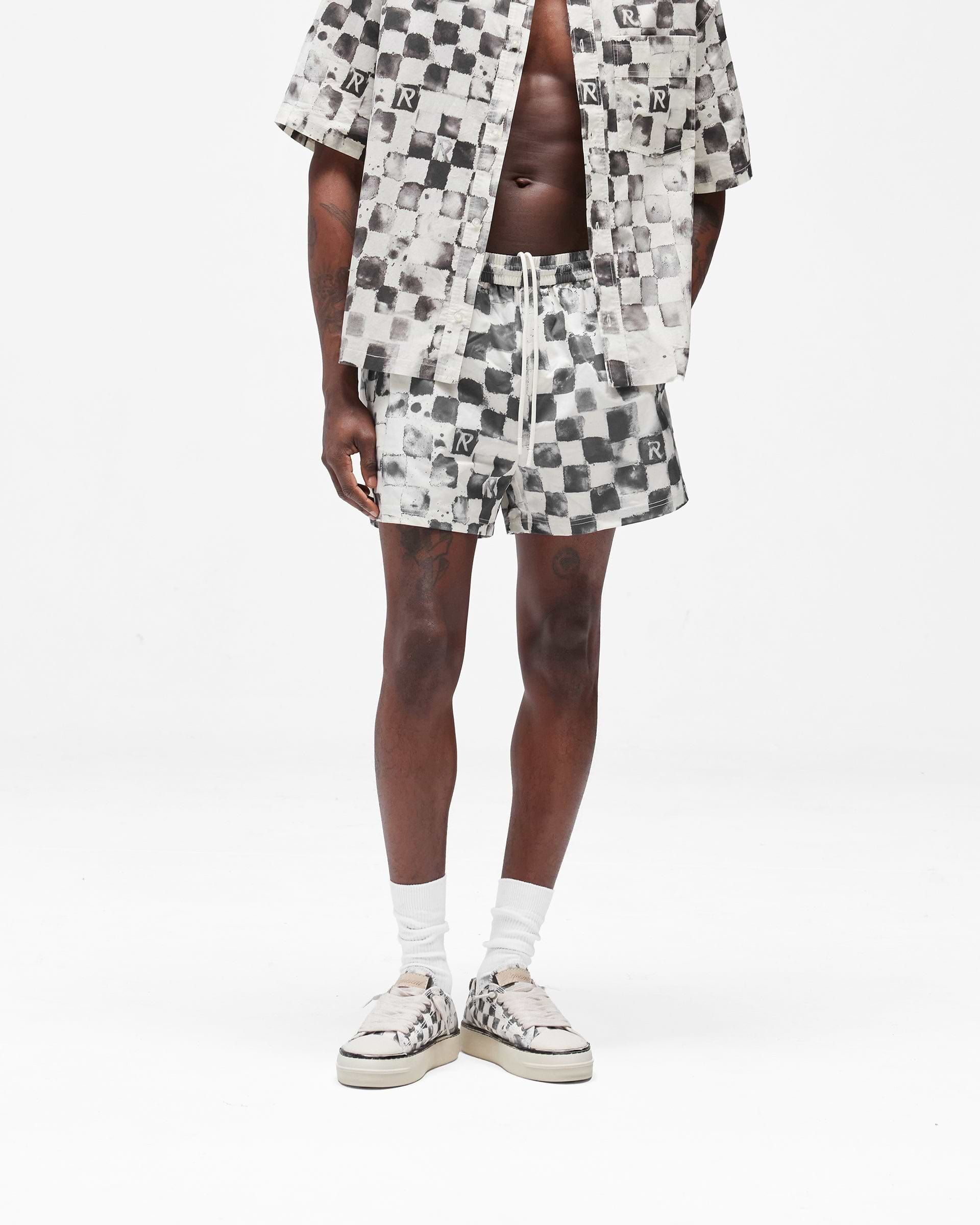 Pool Side Swim Short - Flat White