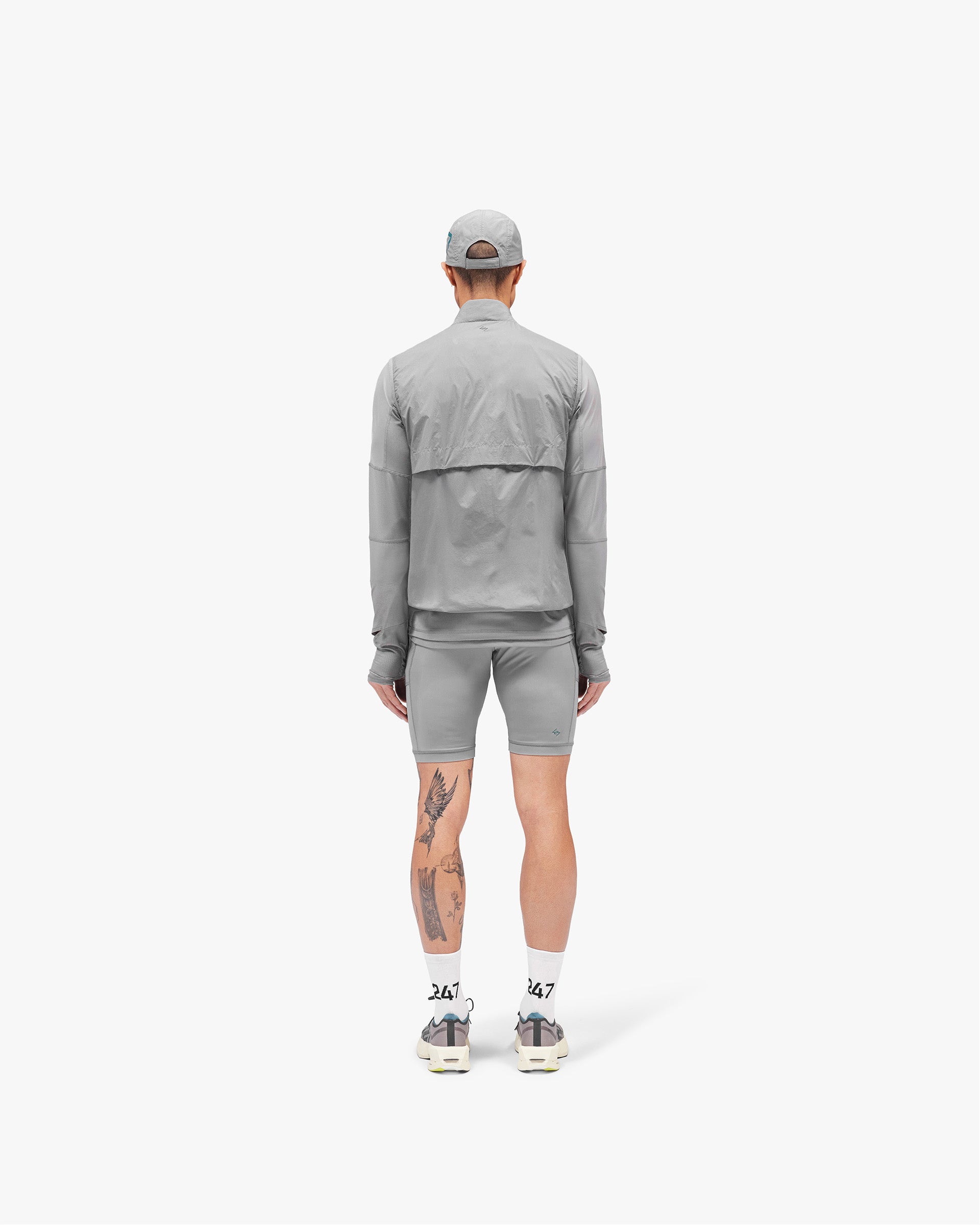 247 Run Gilet - Graphite Grey | REPRESENT