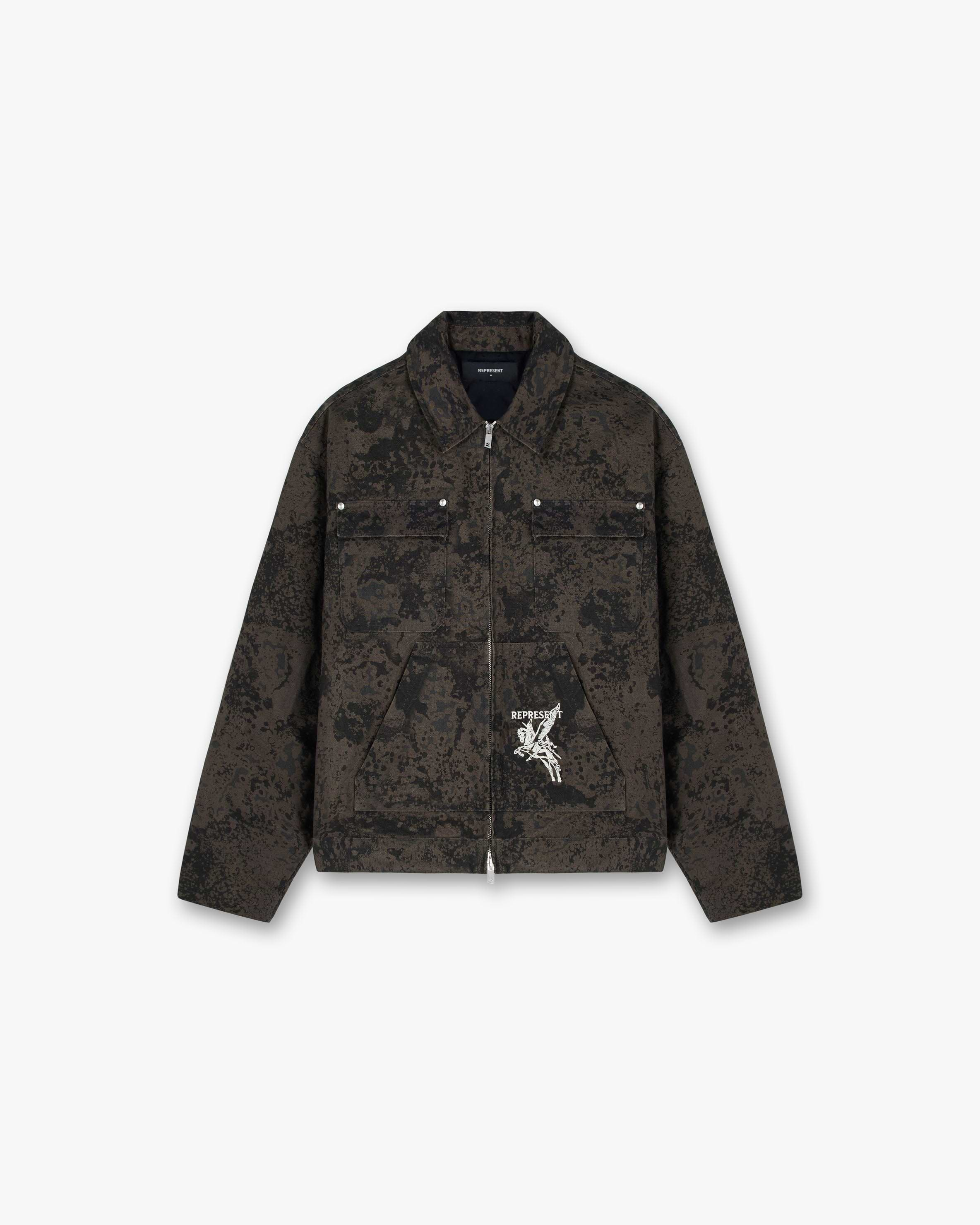 Camo Utility Jacket | REPRESENT CLO