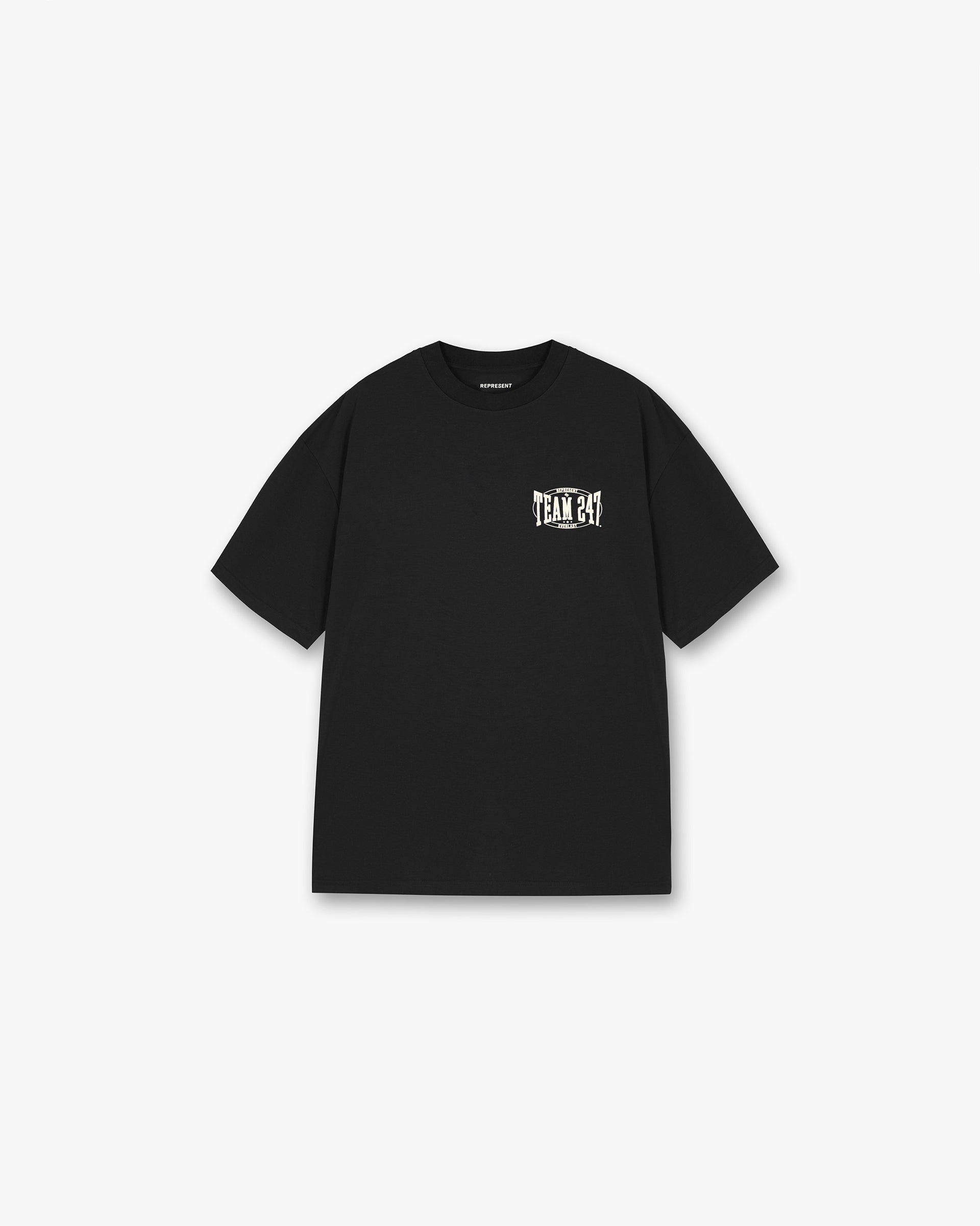 247 X Everlast Training Camp T-Shirt - Off Black