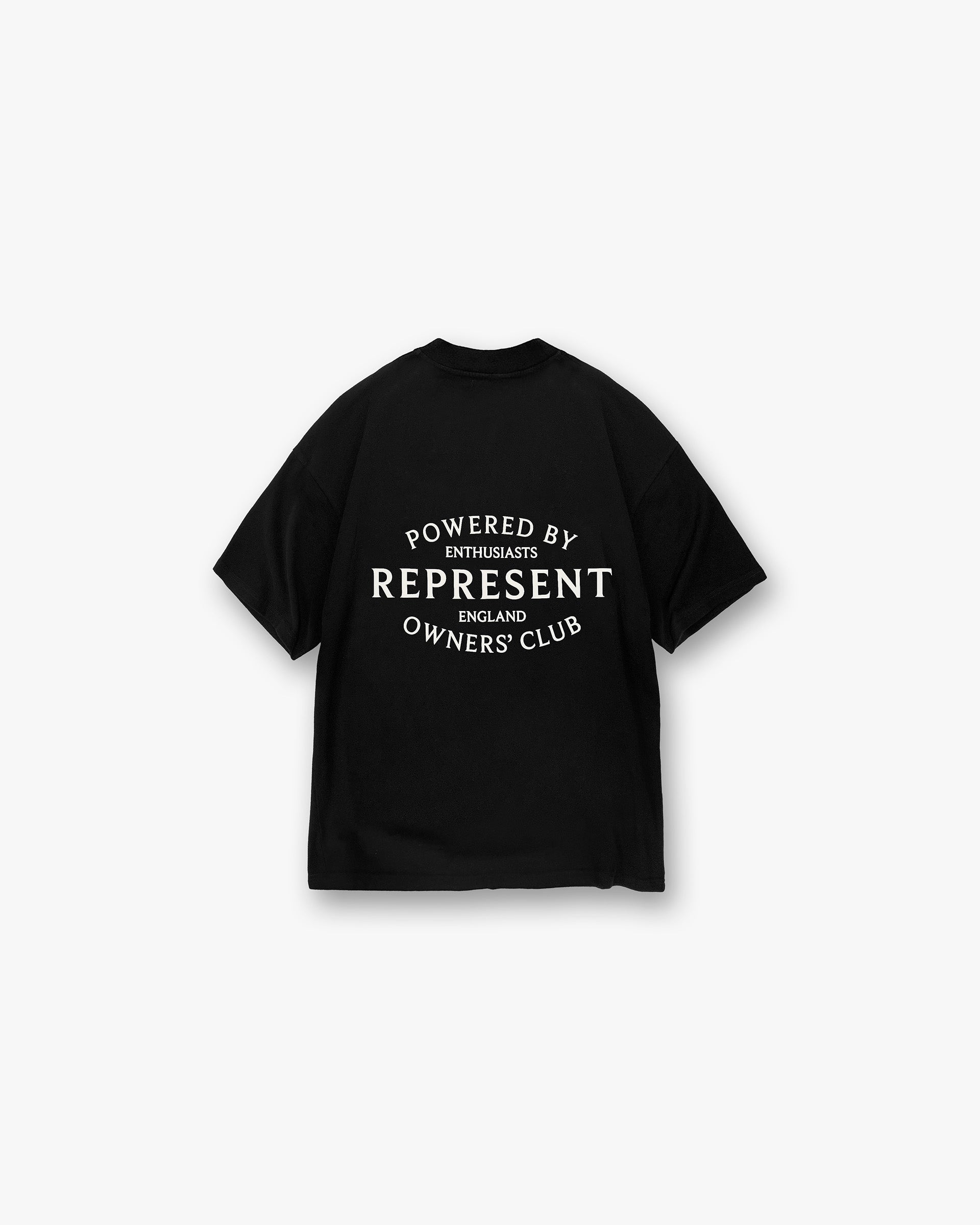 Represent Owners Club Stamp T-Shirt - Jet Black