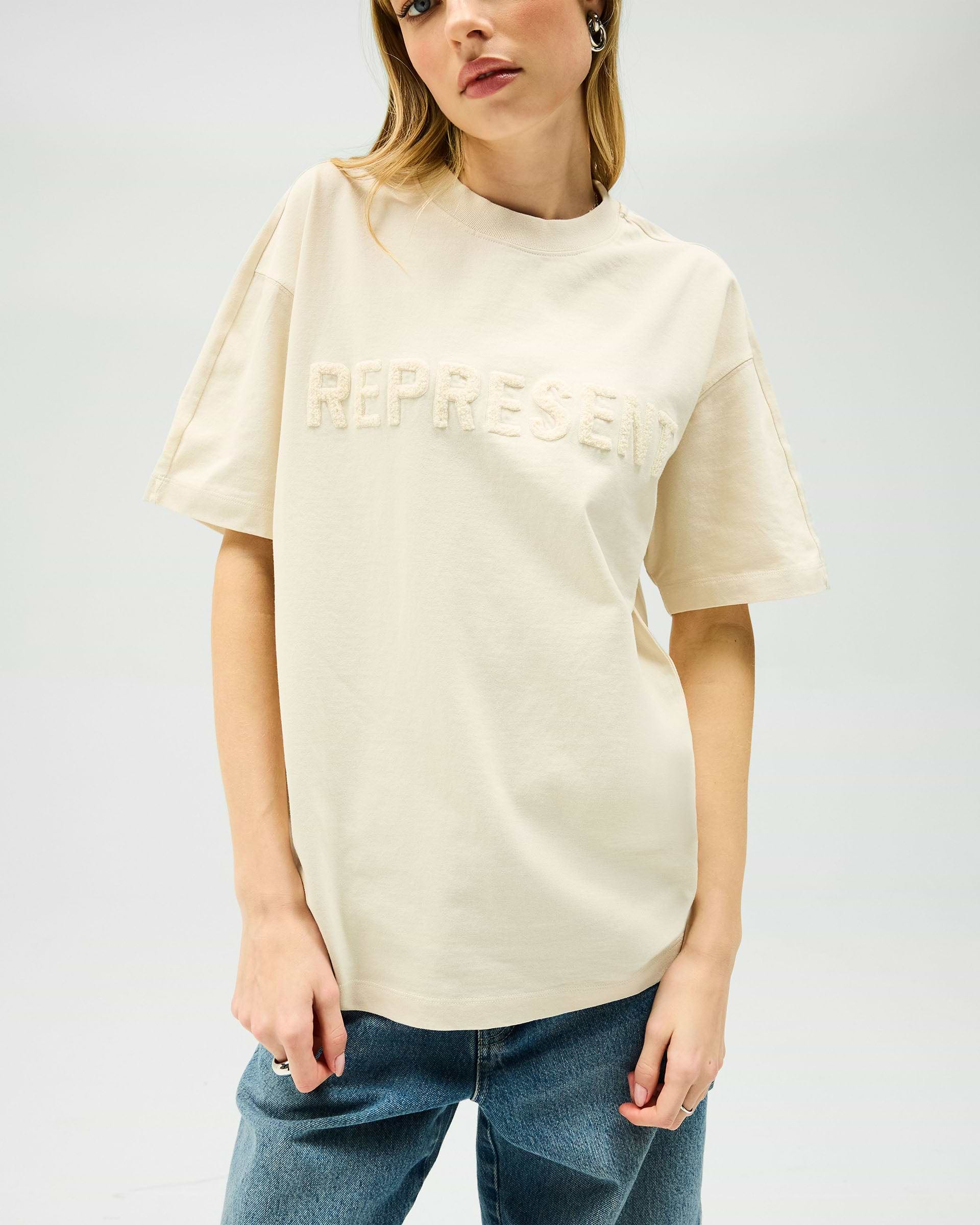 Owners Club Boyfriend T-Shirt - Oat Milk