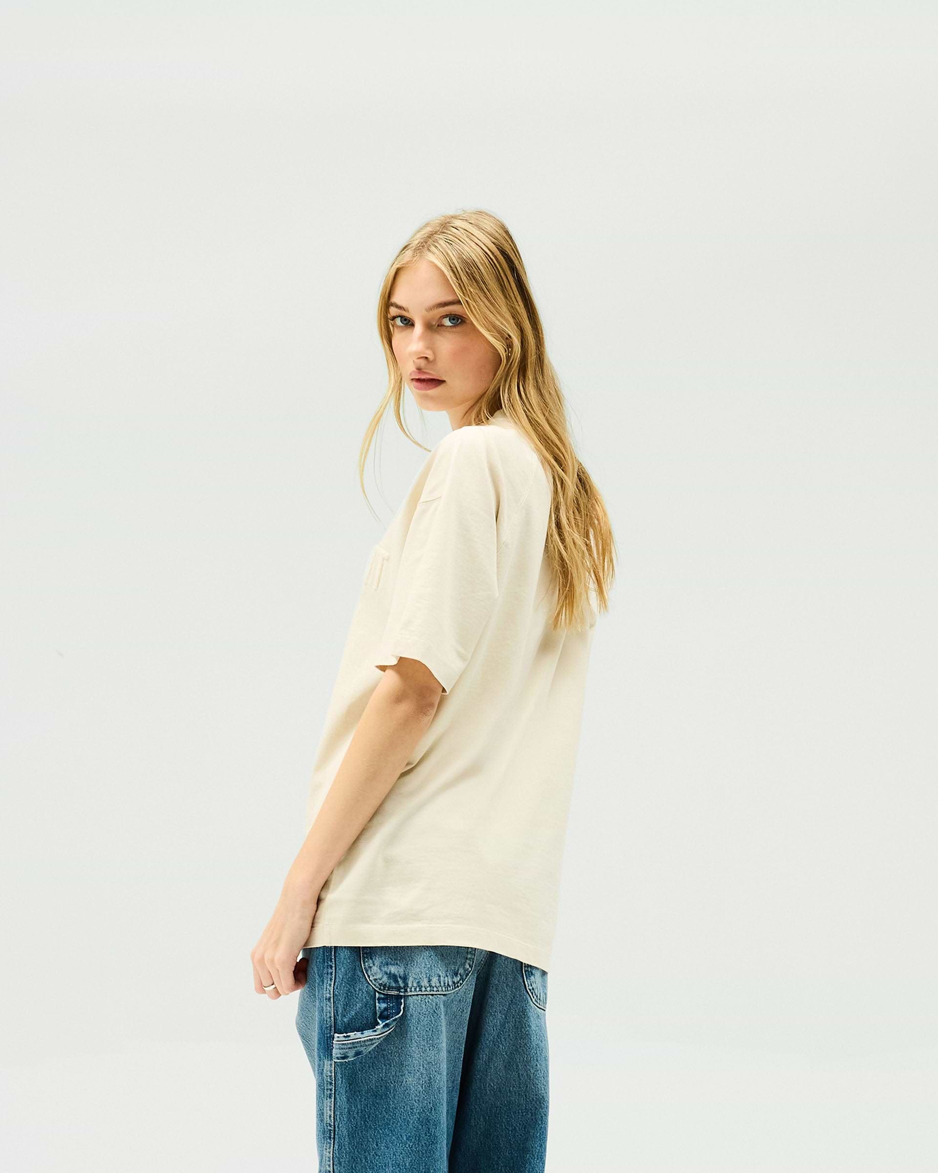 Owners Club Boyfriend T-Shirt - Oat Milk