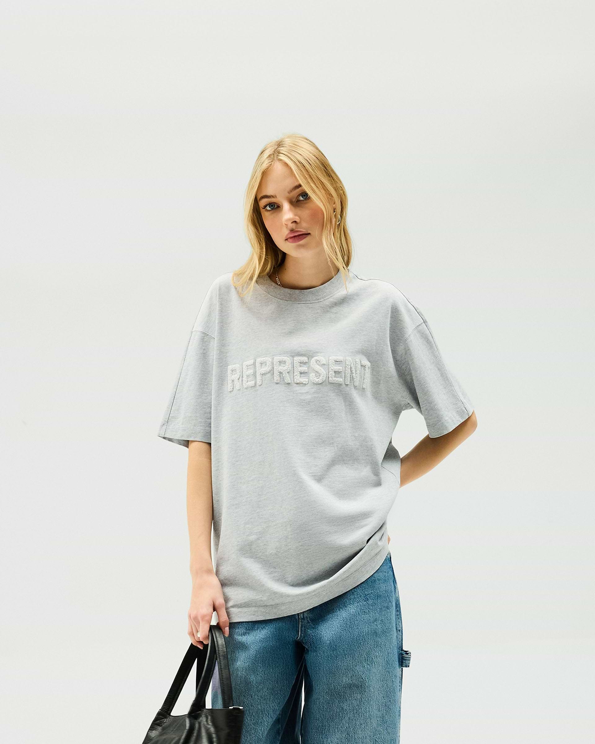 Owners Club Boyfriend T-Shirt - Grey Marl