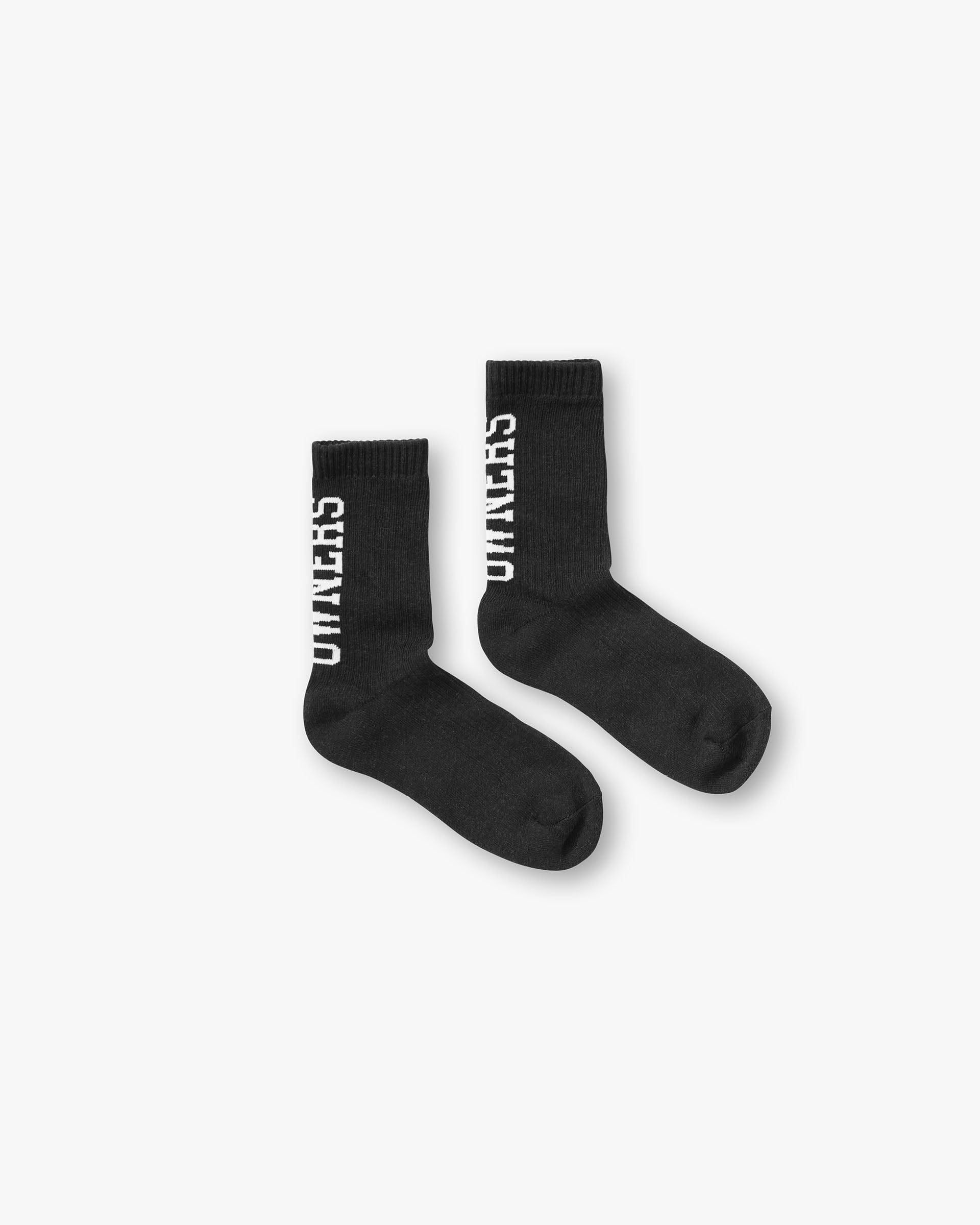 Represent Owners Club Socks - Faded Black