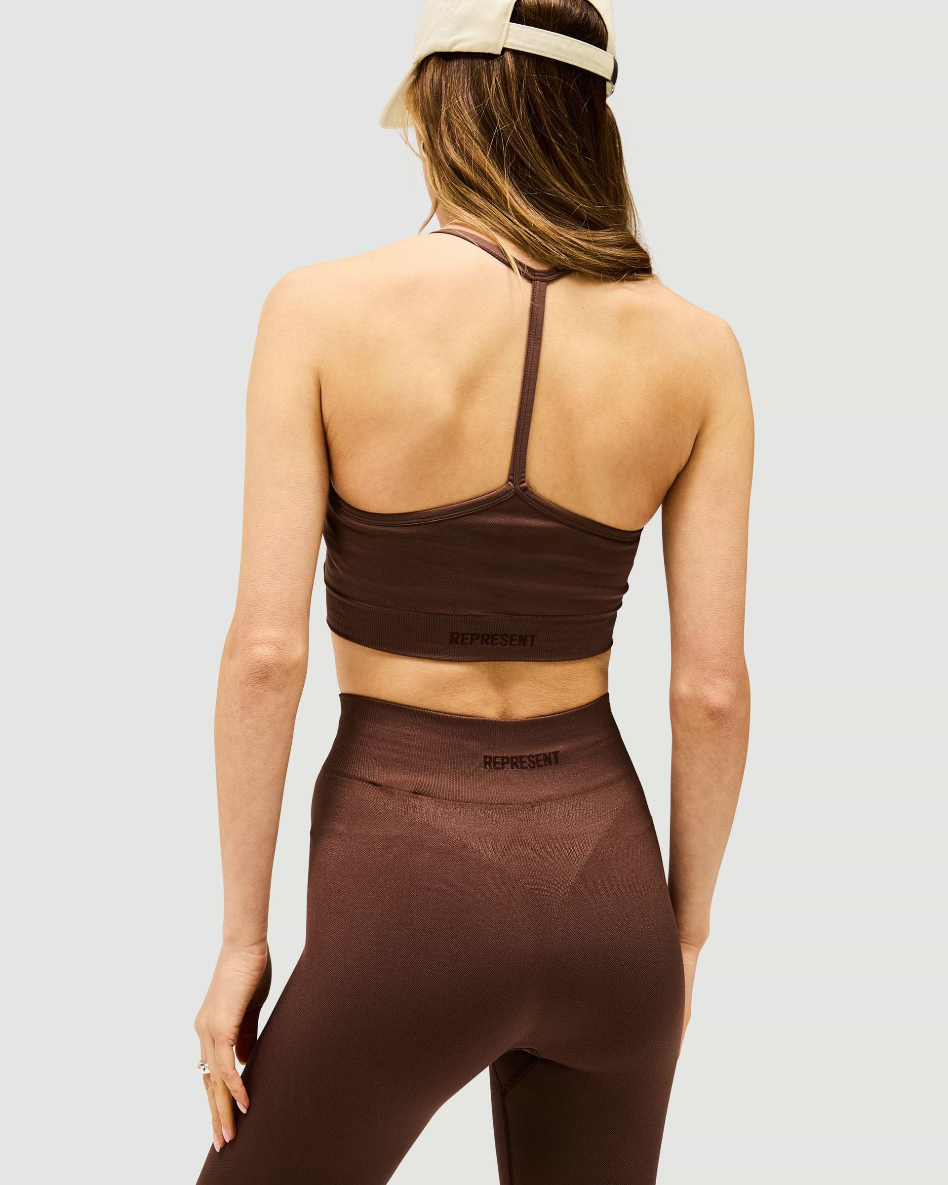 Owners Club Seamless Low Impact Bra - Mocha