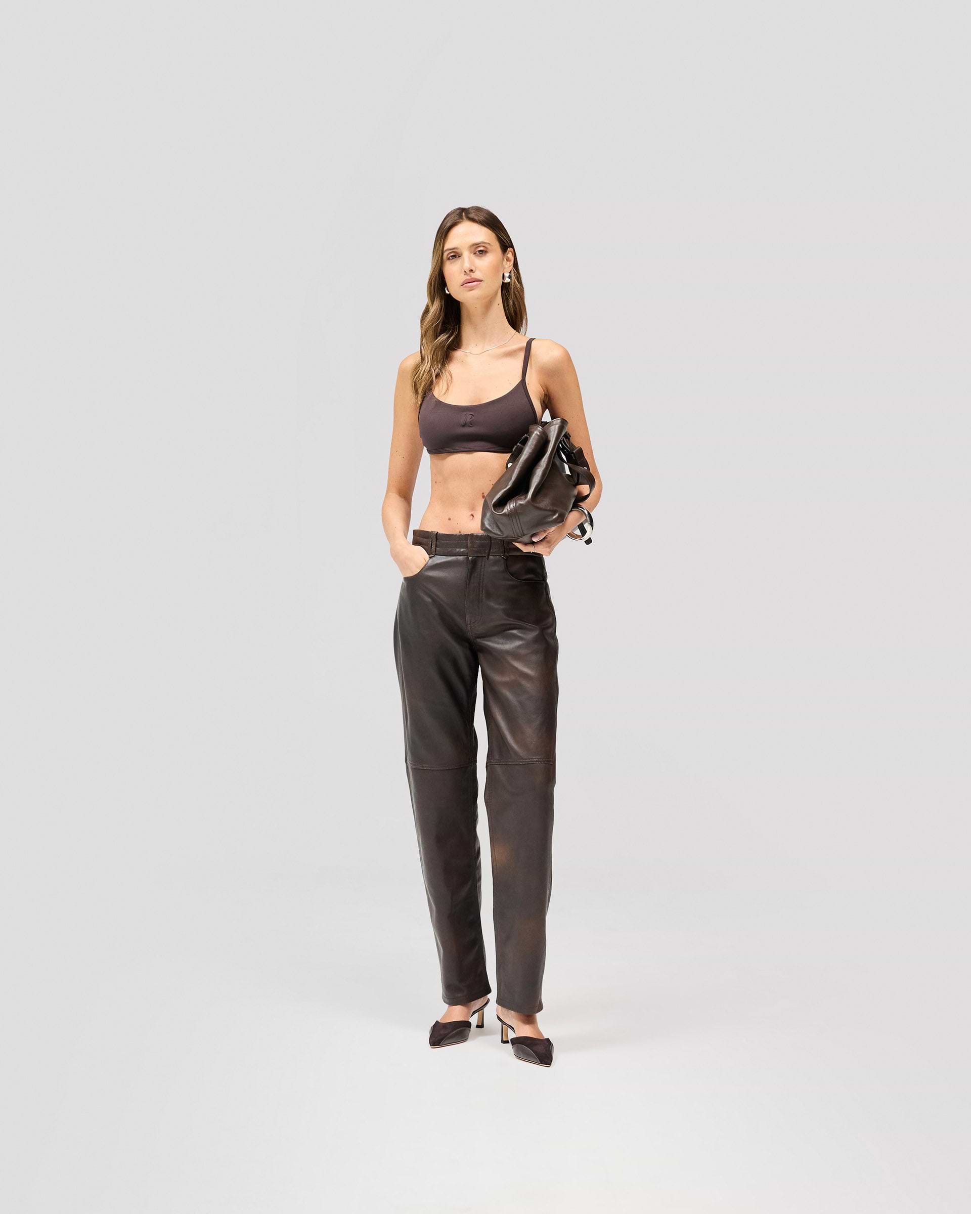 Drive Trousers - Dark Chocolate