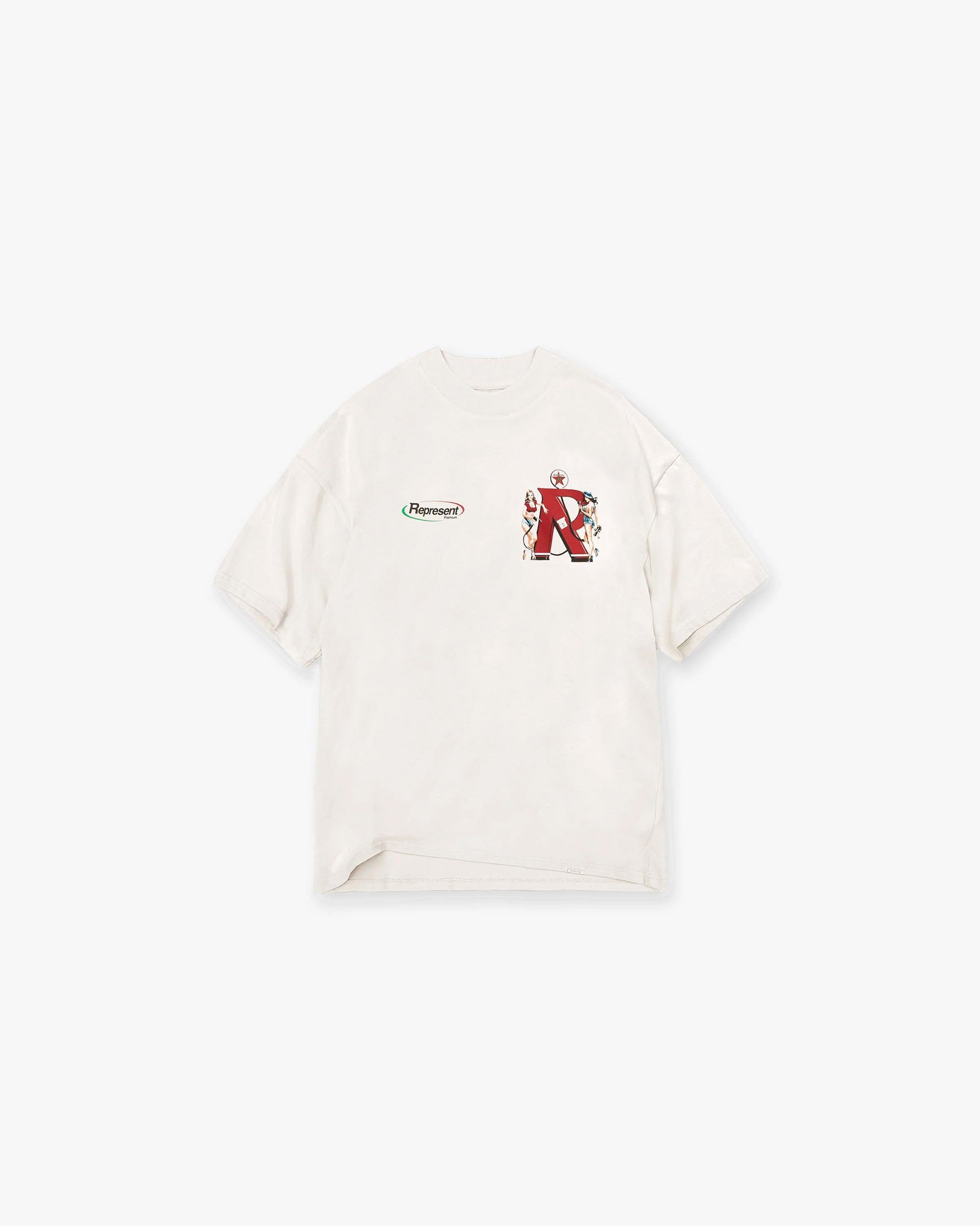 Represent Premium T-Shirt - Flat White