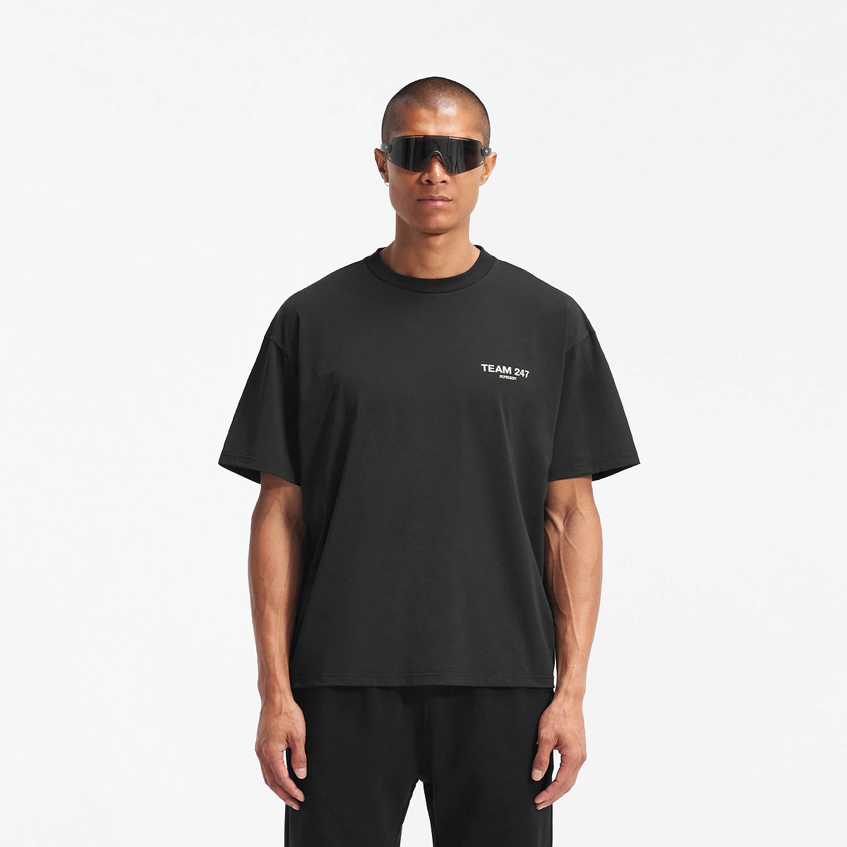 LA Marathon Oversized T-Shirt, Black, 247