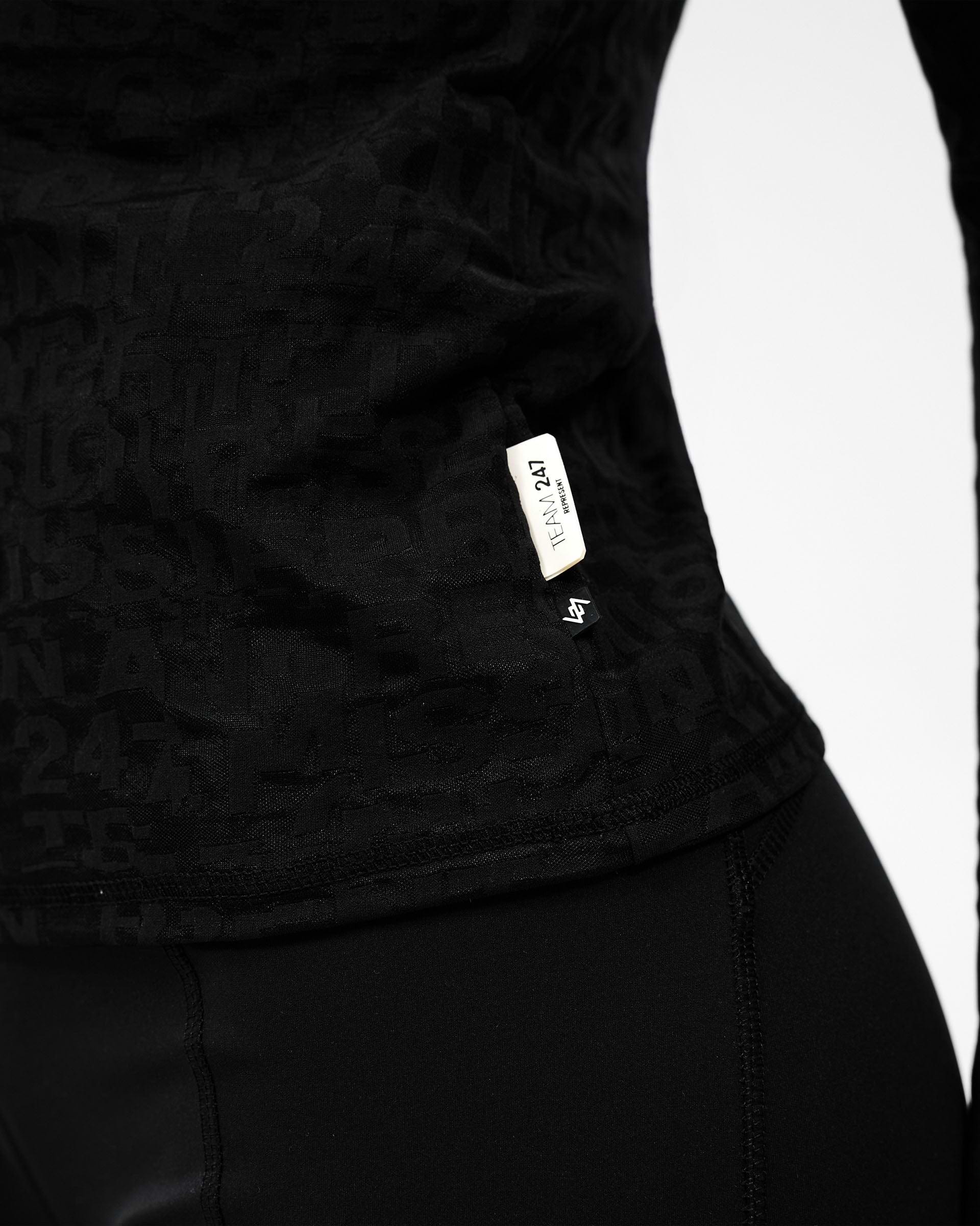 247 Performance Burnout Long Sleeve - Black
