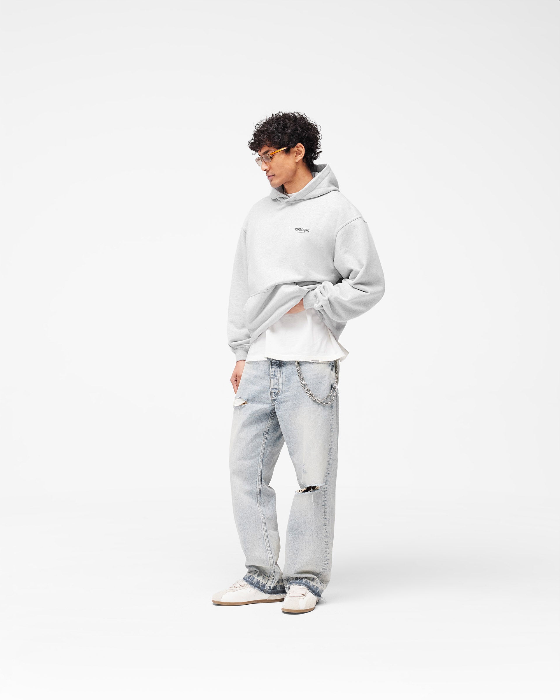 Represent Owners Club Hoodie | Ash Grey Hoodies | Represent