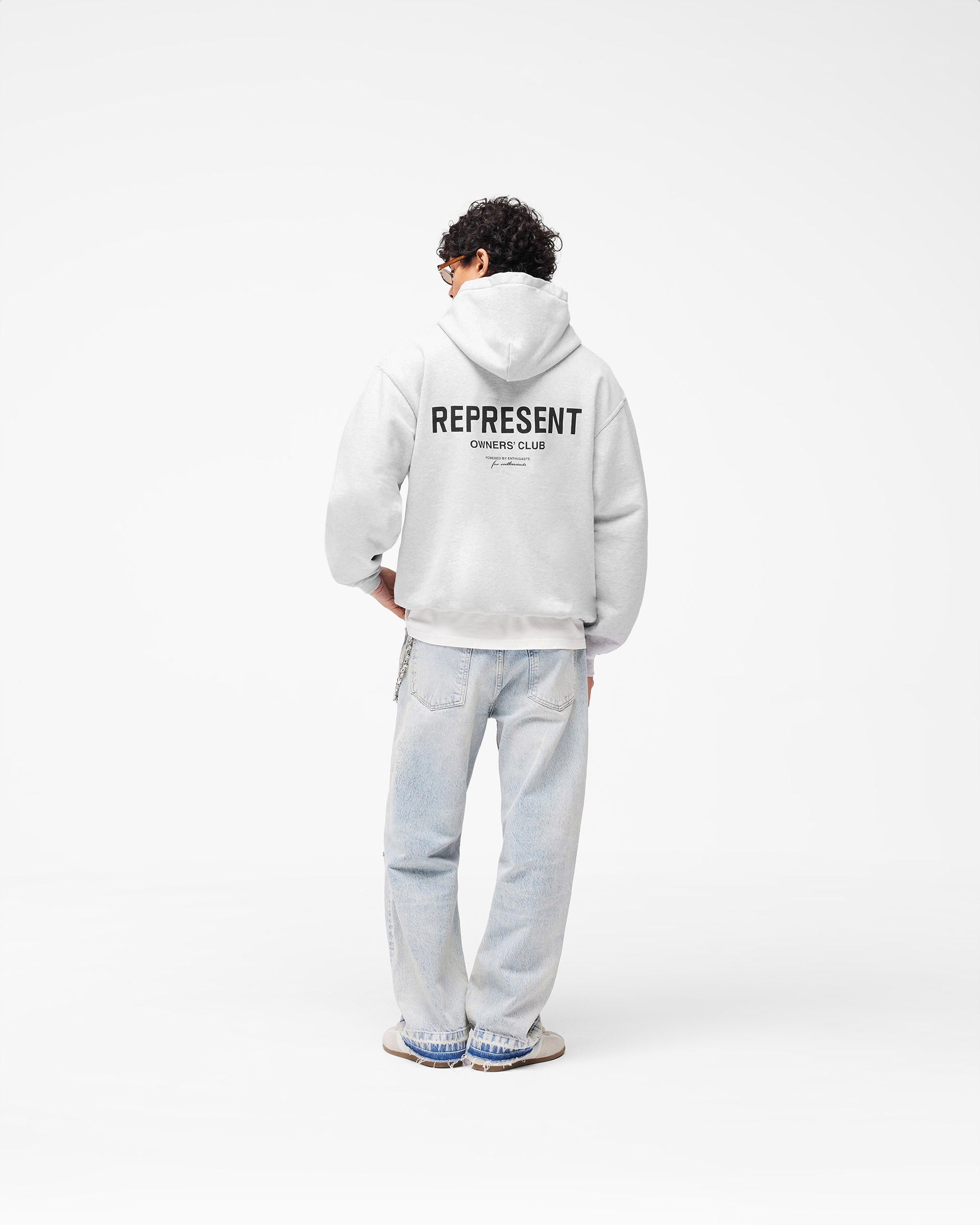 Represent Owners Club Hoodie | Ash Grey Hoodies | Represent