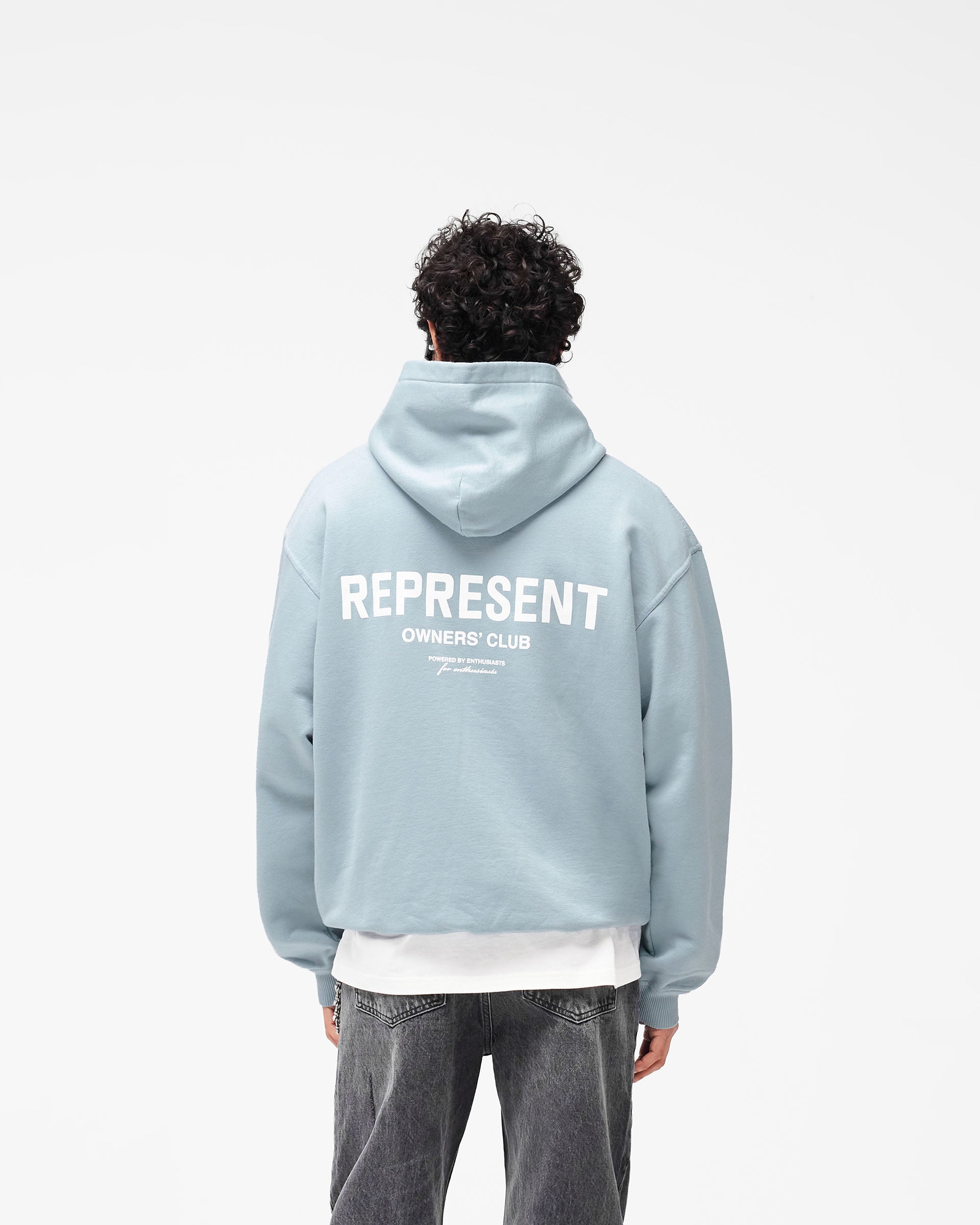 Represent Owners Club Hoodie - Powder Blue