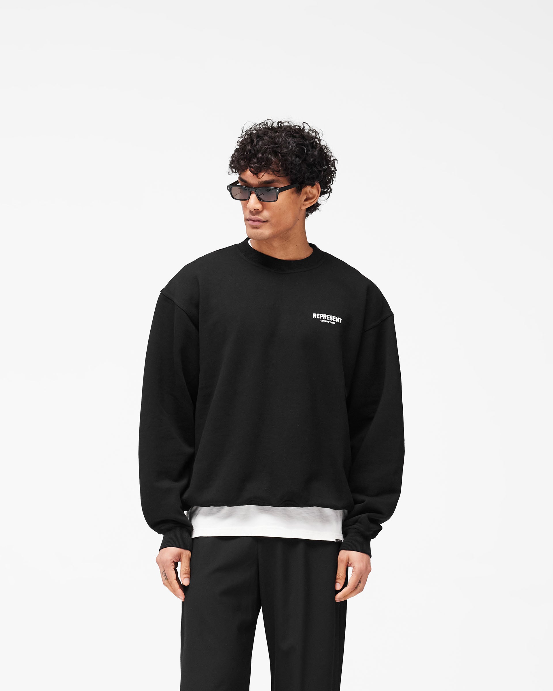 Represent Owners Club Sweater - Black