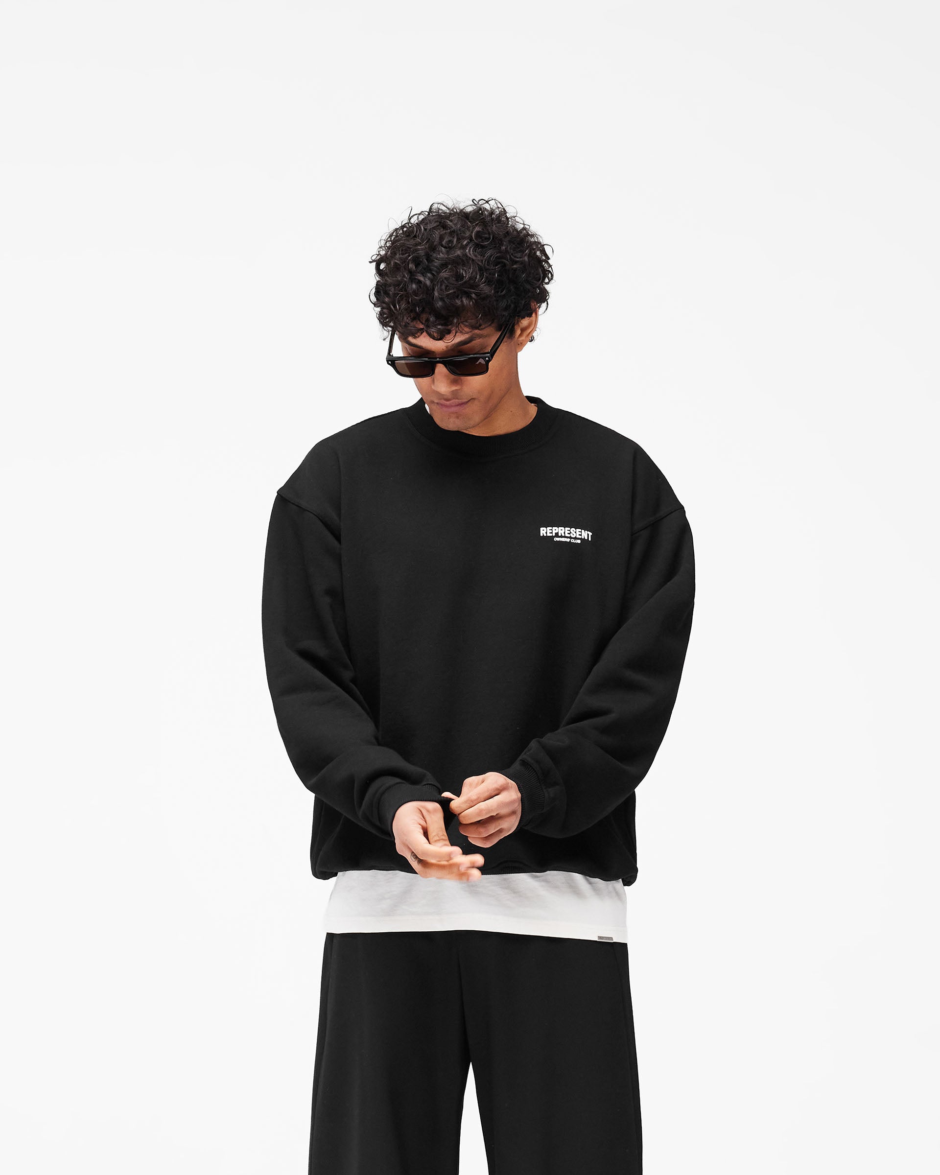 Represent Owners Club Sweater - Black