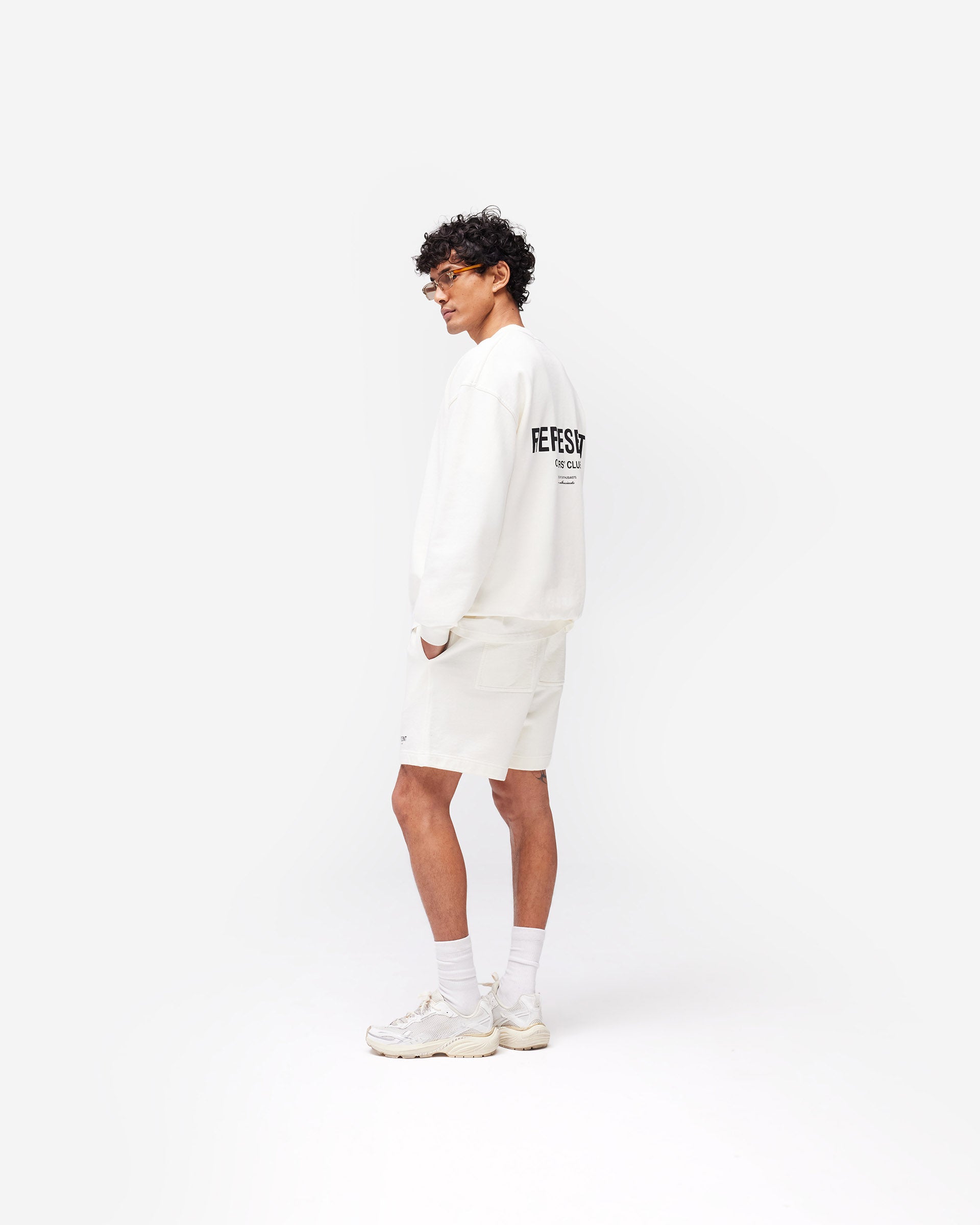 Represent Owners Club Sweater - Flat White