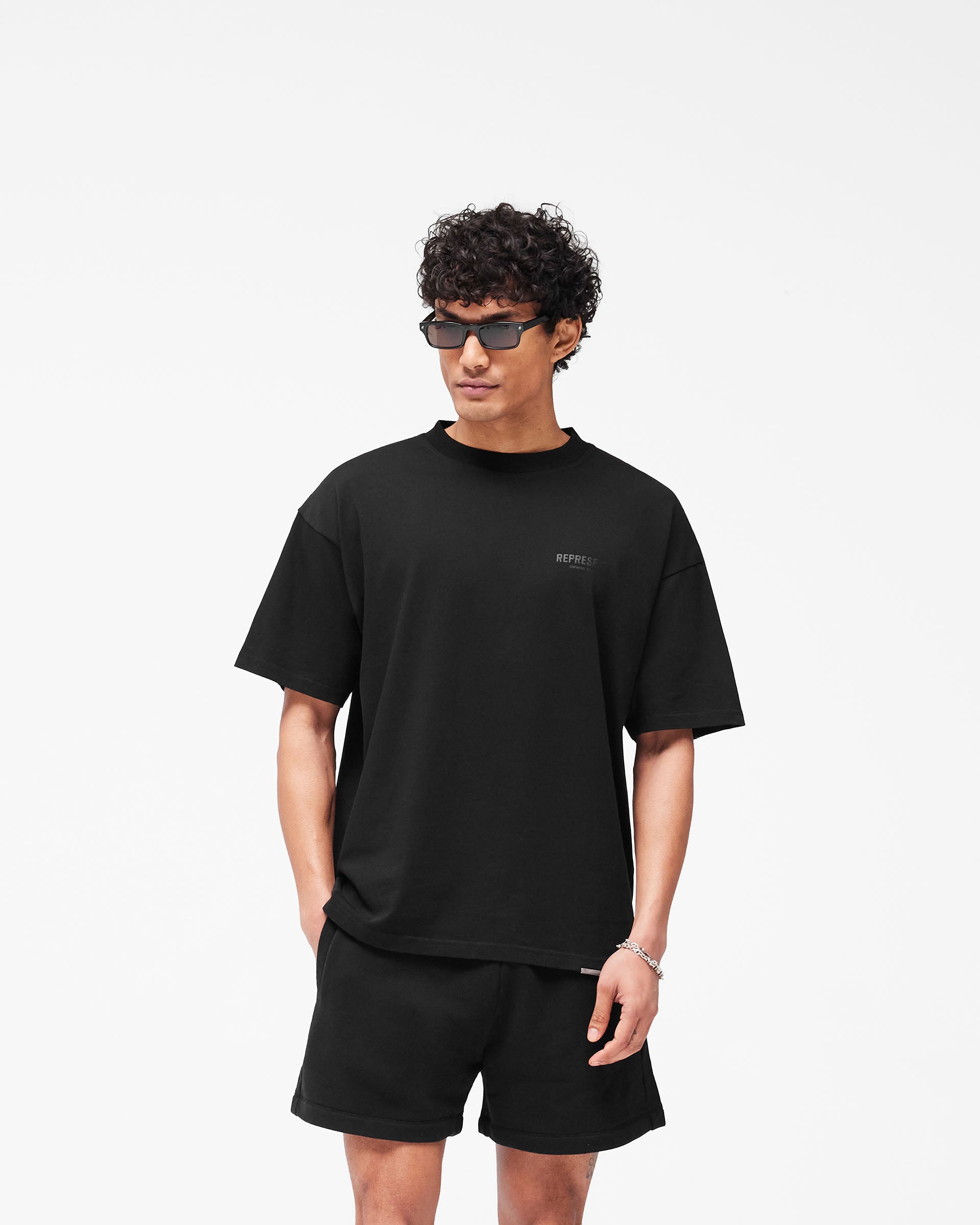 Represent Owners Club T-Shirt - Black Matte