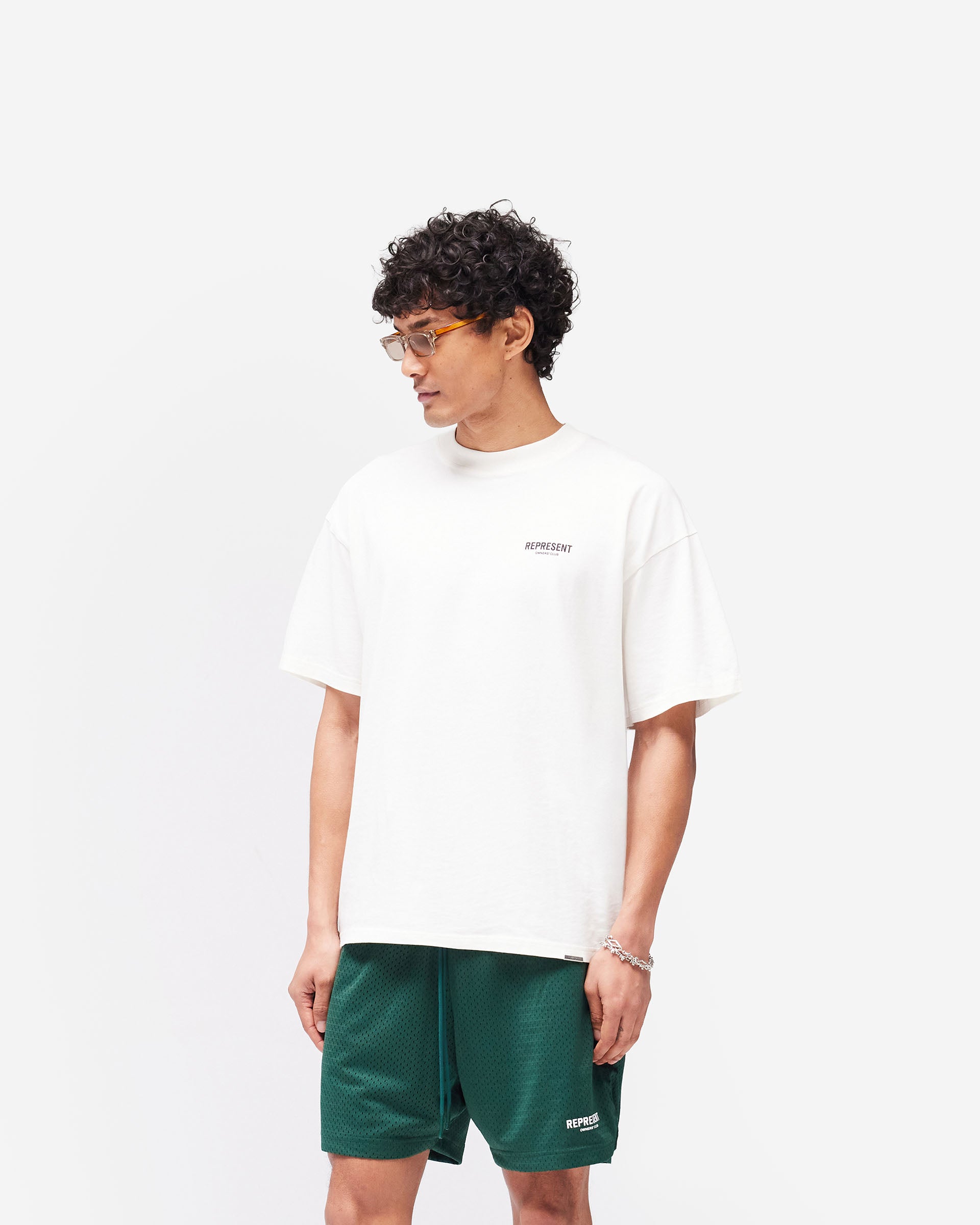 Represent Owners Club T-Shirt - Flat White