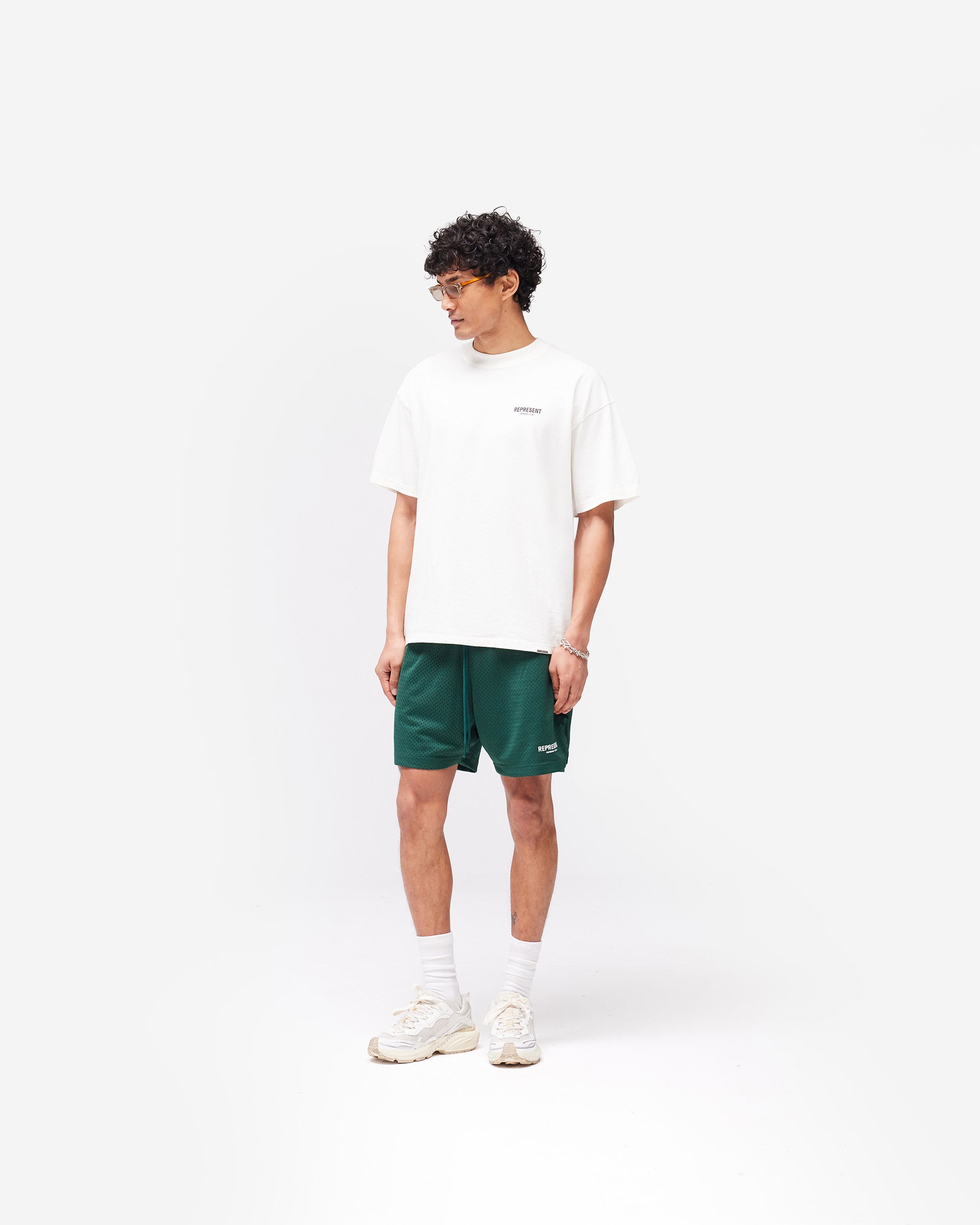 Represent Owners Club T-Shirt - Flat White