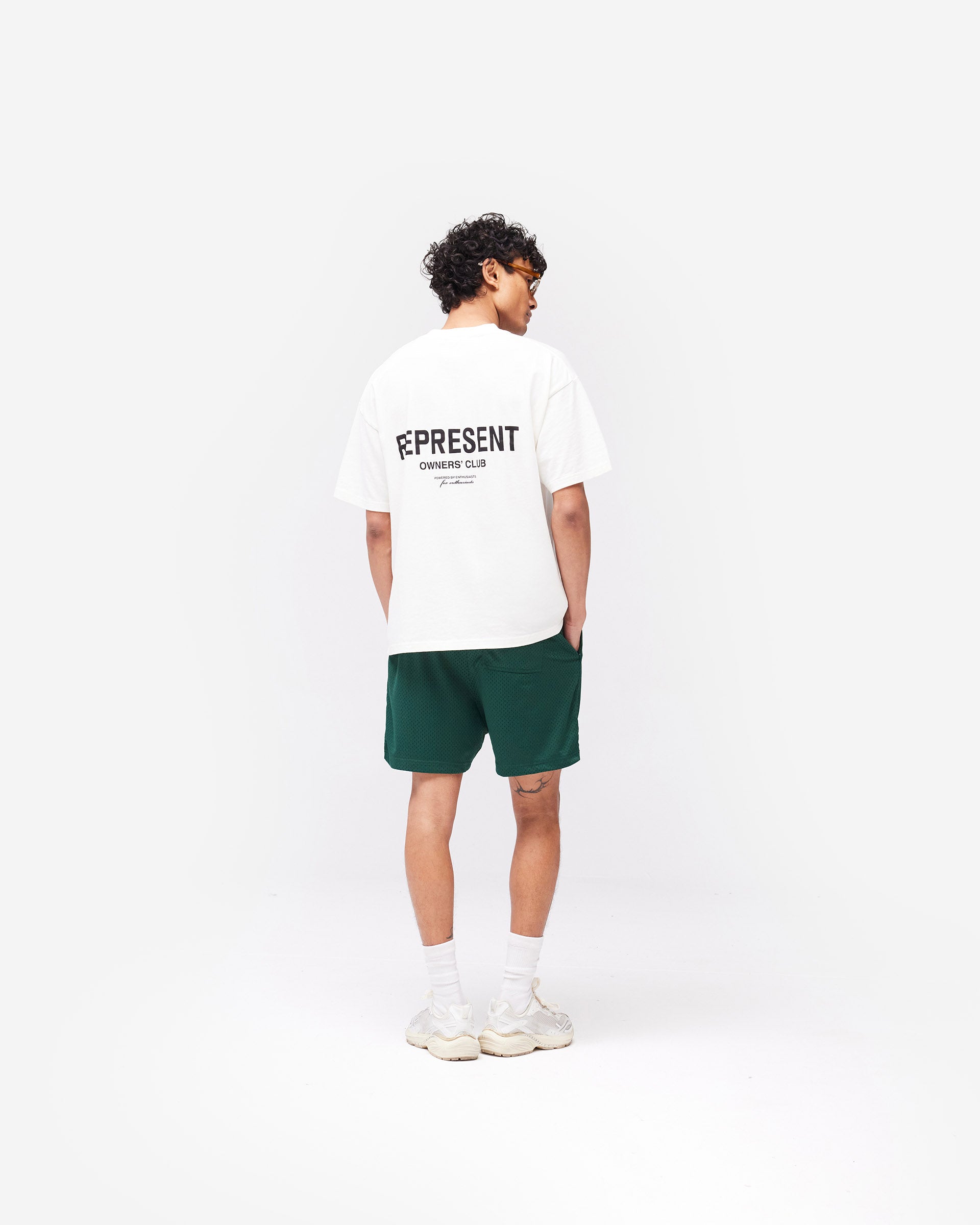 Represent Owners Club T-Shirt - Flat White
