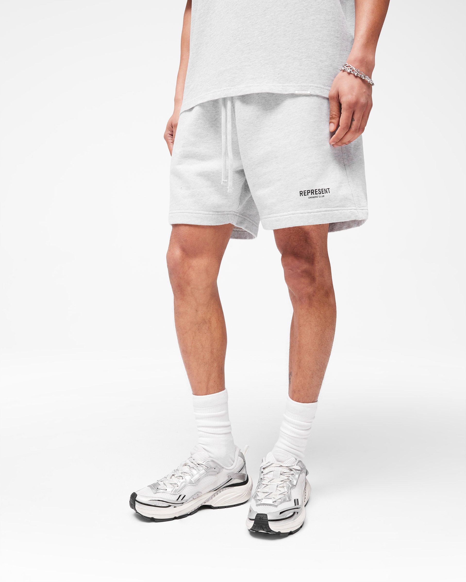 Ash Grey Shorts | Owners' Club | REPRESENT