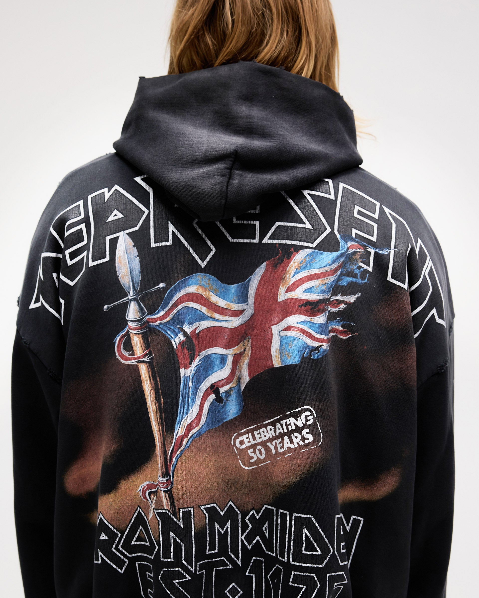 スウェット・トレーナー REPRESENT Iron Maiden X Steed cotton sweatshirt Iron Maiden X Steed cotton sweatshirt REPRESENT - Nugnes1920