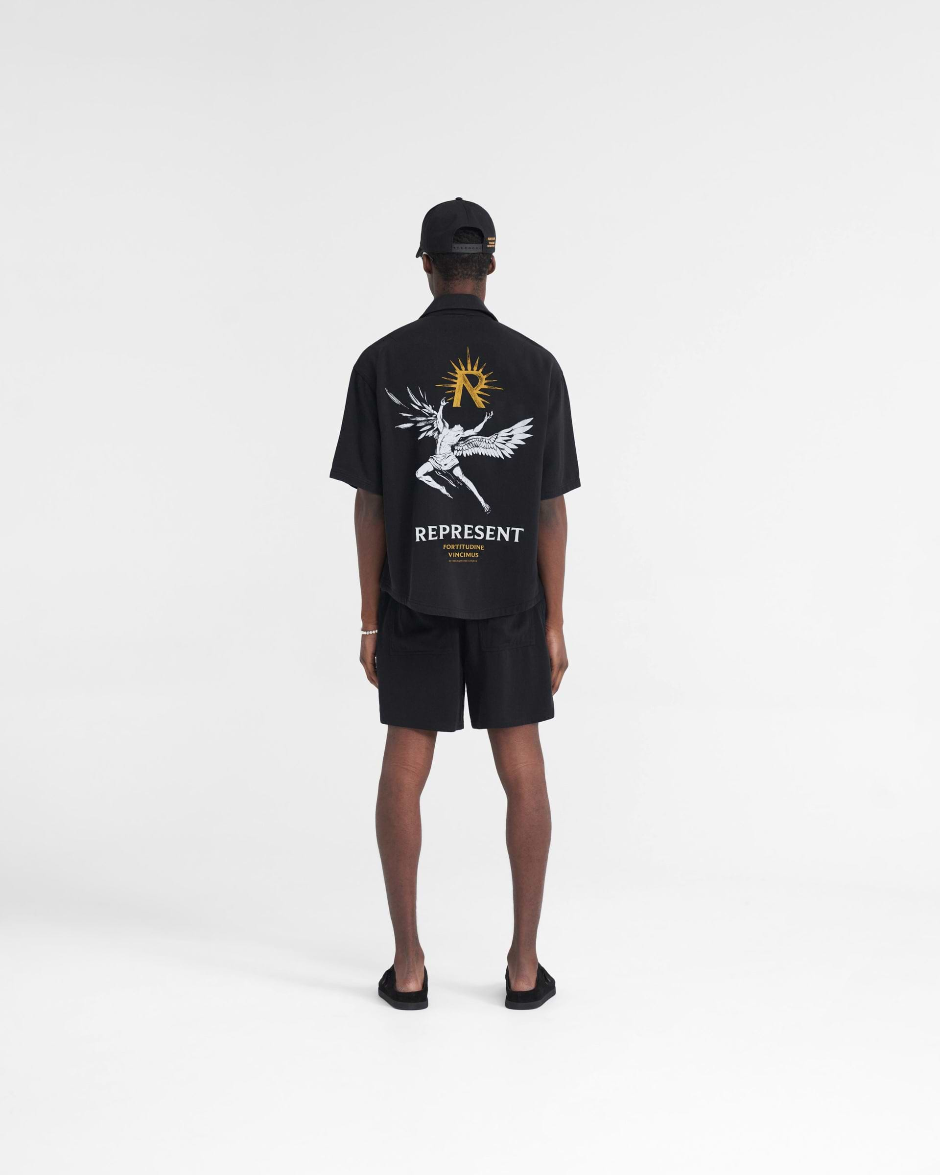 Icarus Short Sleeve Shirt - Black