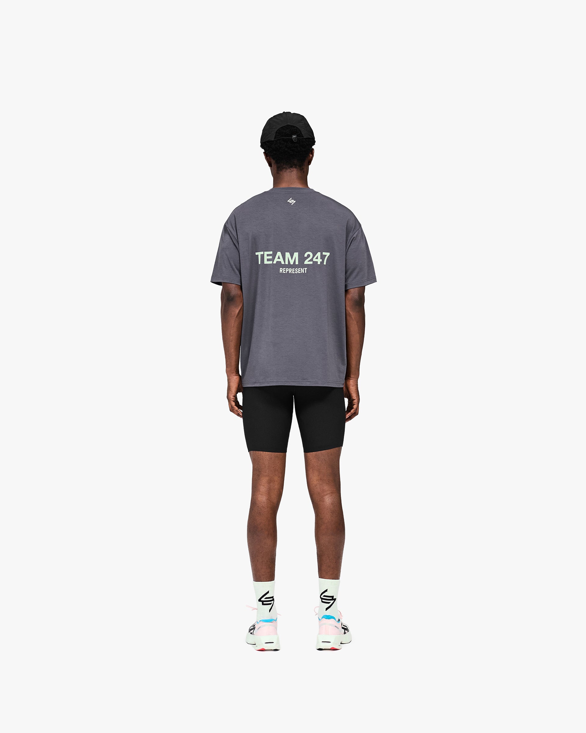247 Team Oversized T-Shirt - Graphene