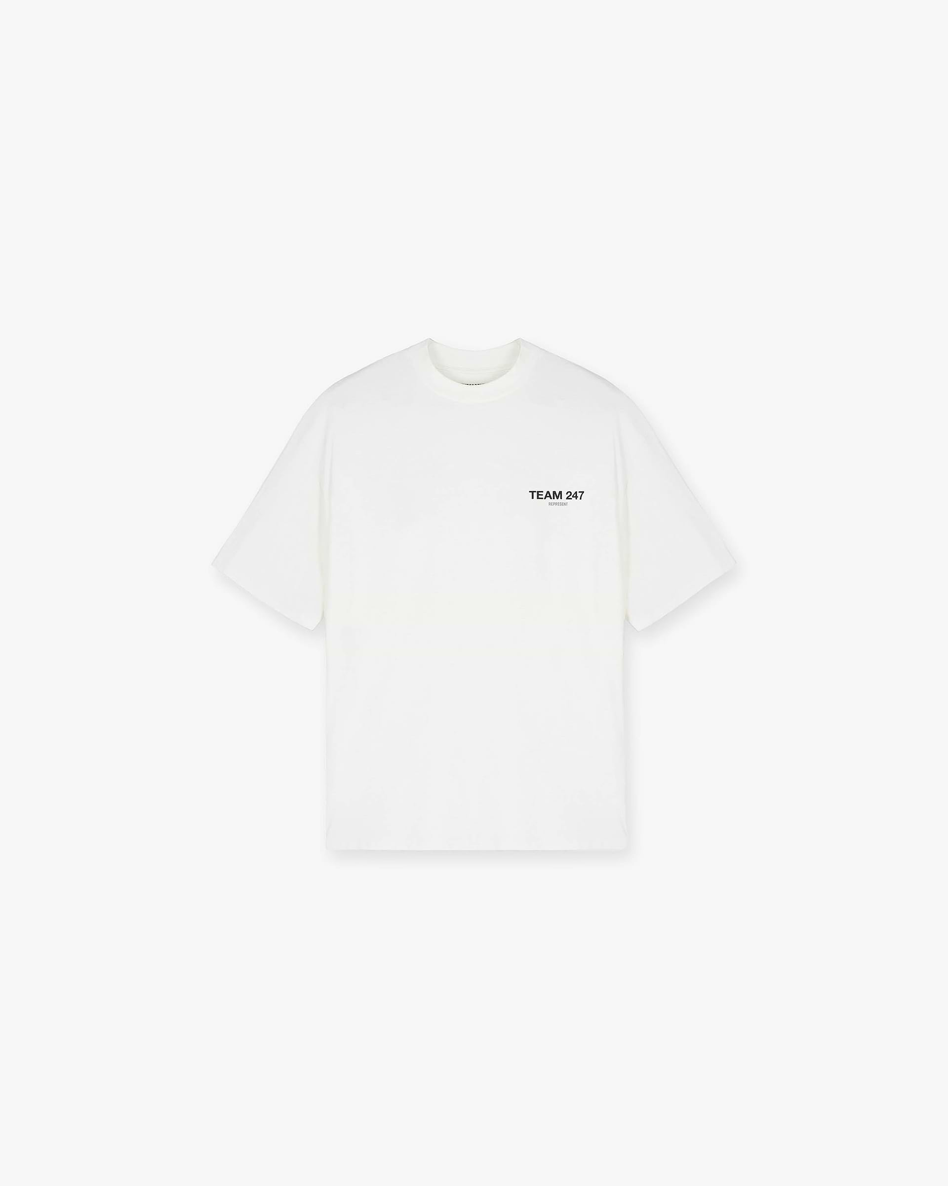 Team 247 Oversized T-Shirt X WIT - Flat White