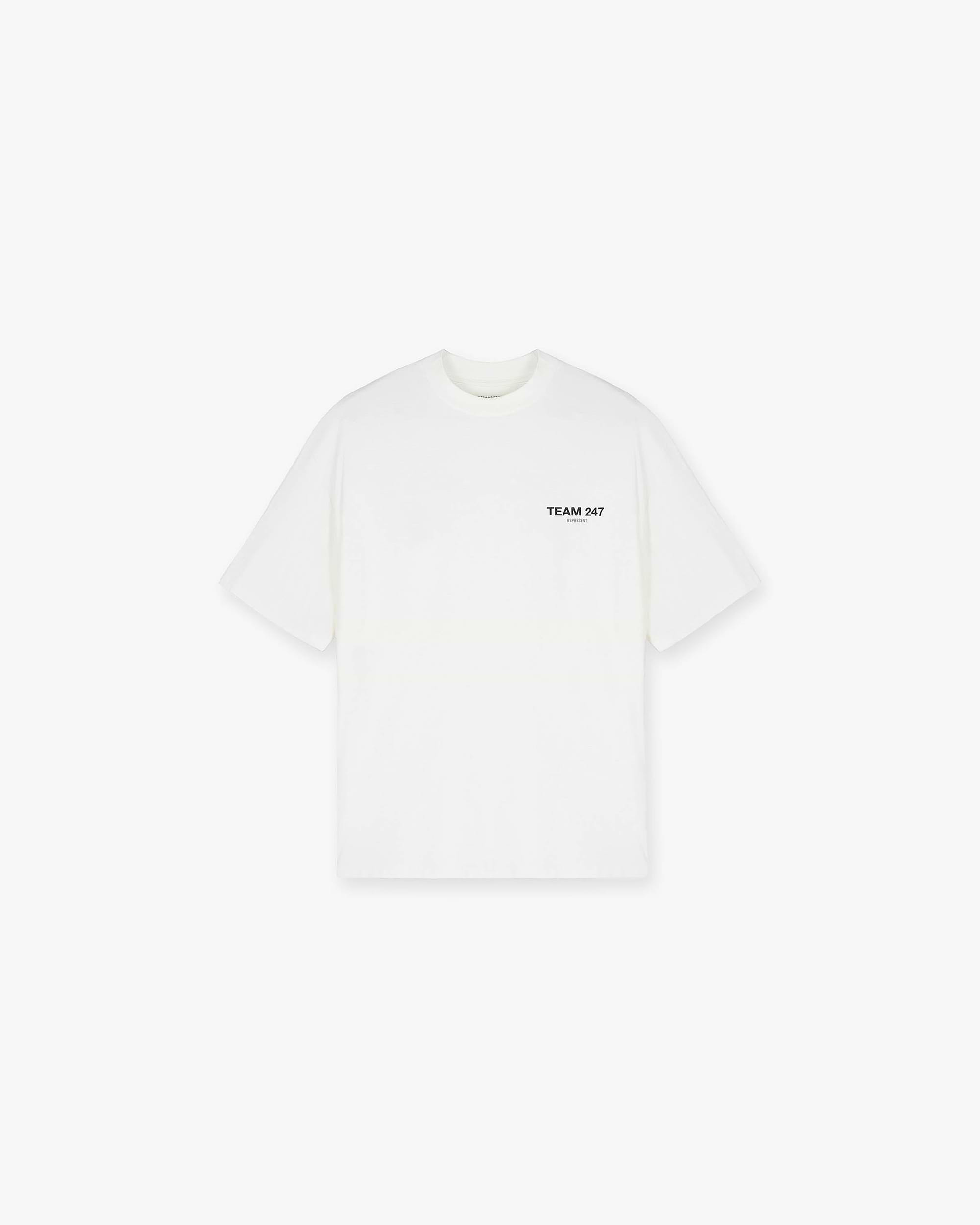 Team 247 Oversized T-Shirt X WIT - Flat White