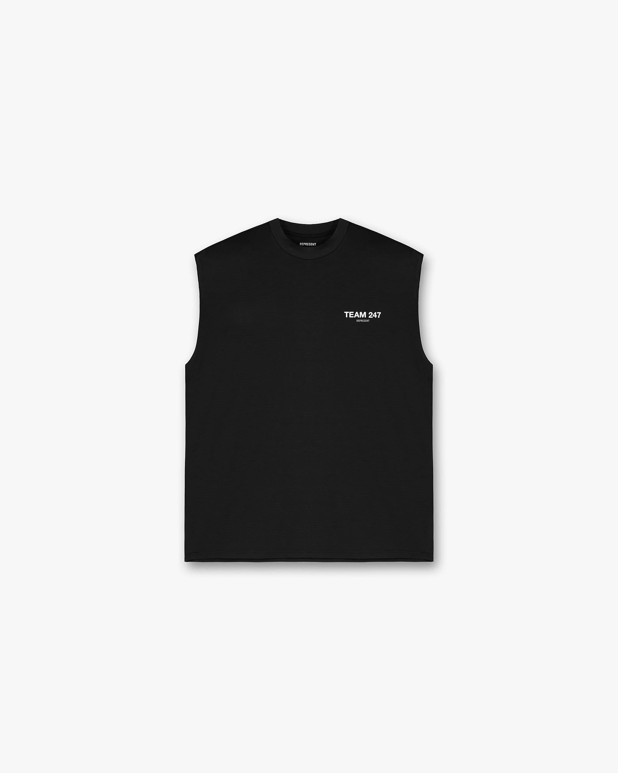 Team 247 Oversized Tank X WIT - Black