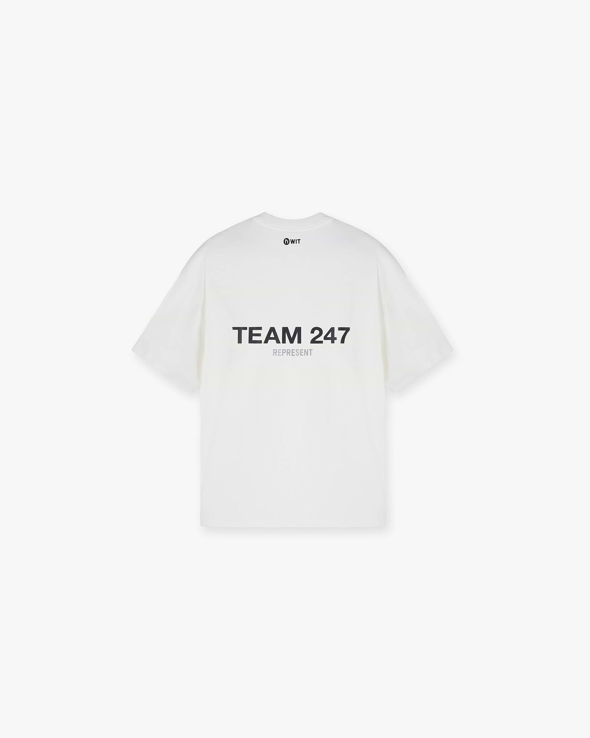 Team 247 Oversized T-Shirt X WIT - Flat White